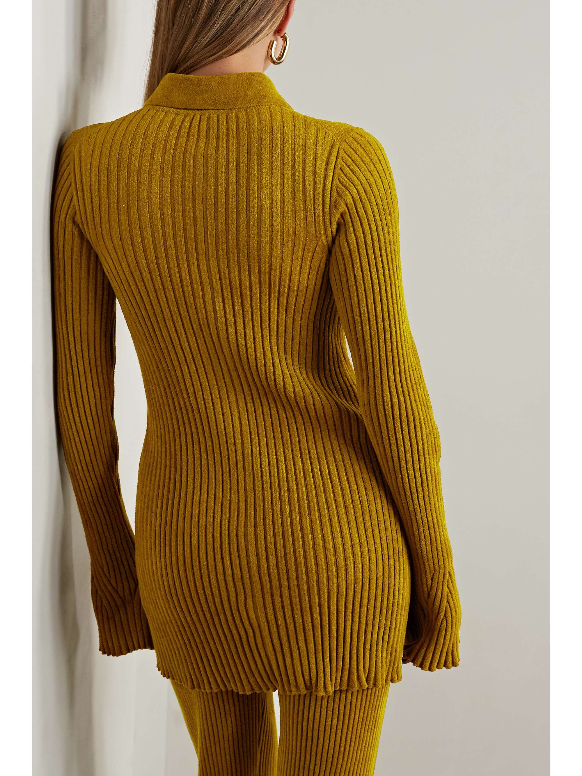 PROENZA SCHOULER Ribbed velvet shirt