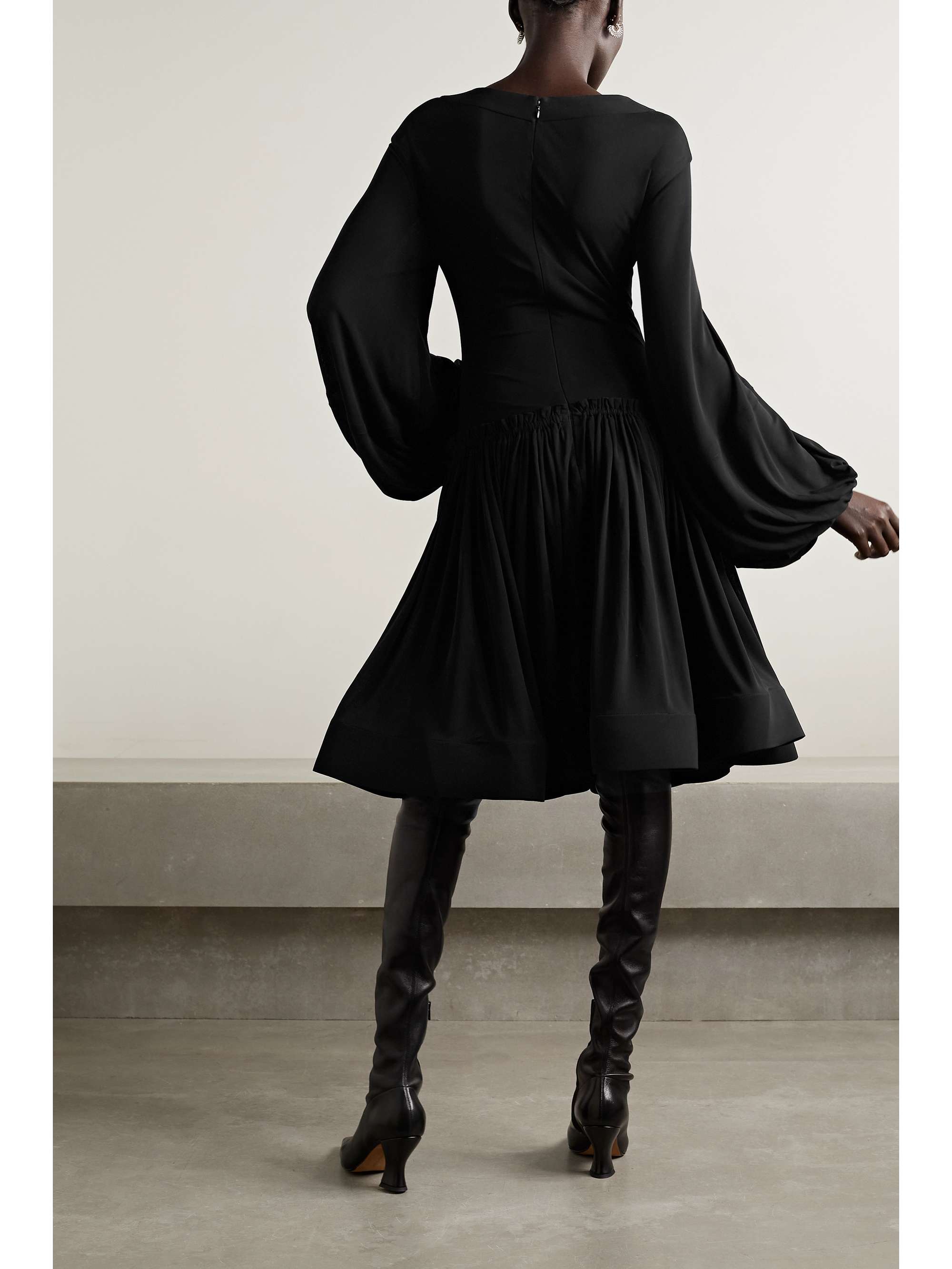 PROENZA SCHOULER Pleated jersey mini dress