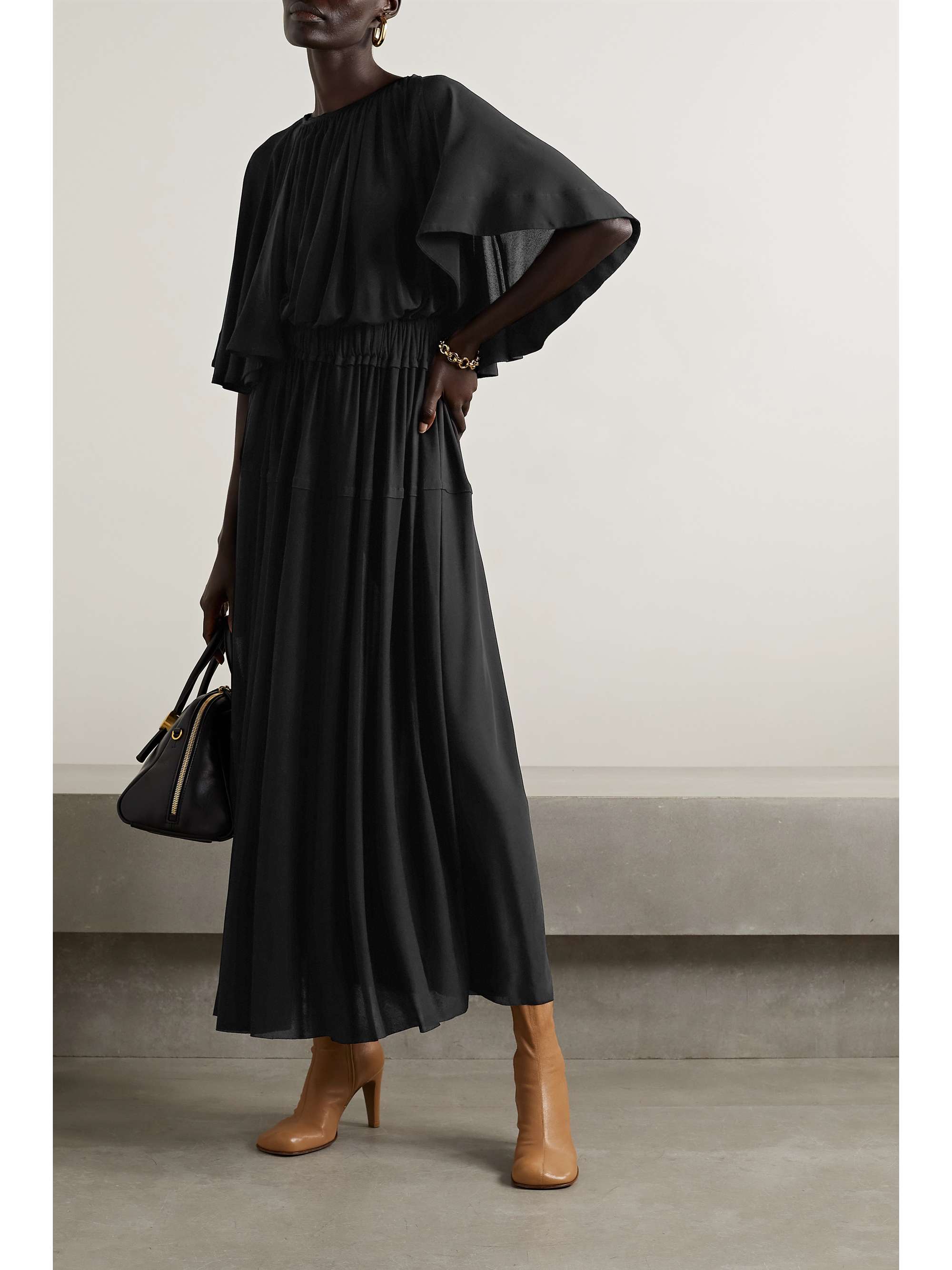 PROENZA SCHOULER Gathered jersey maxi dress