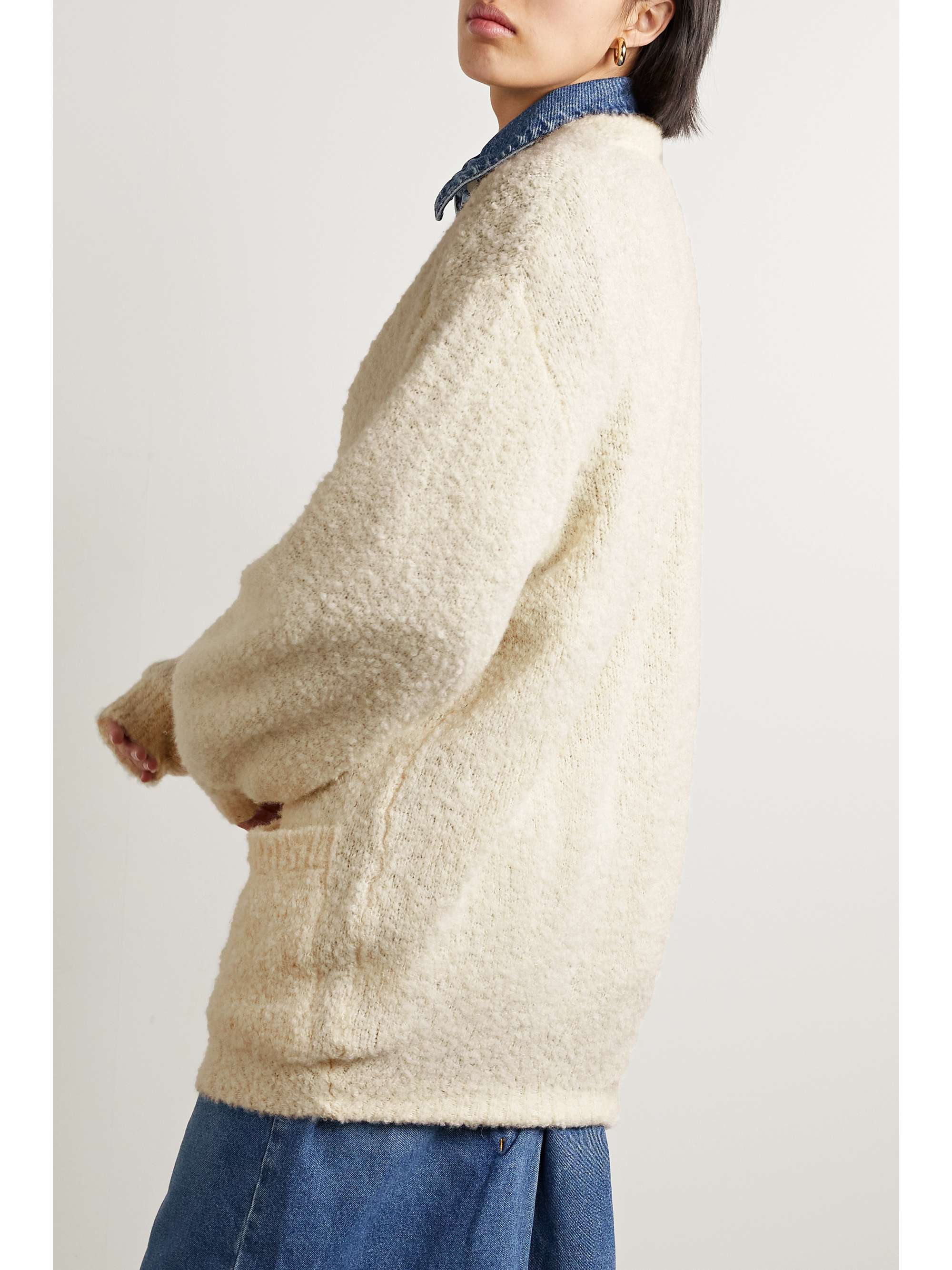 純正入荷 argue ALPACA YAK WOOL CLASSIC KNIT BEIGE www 