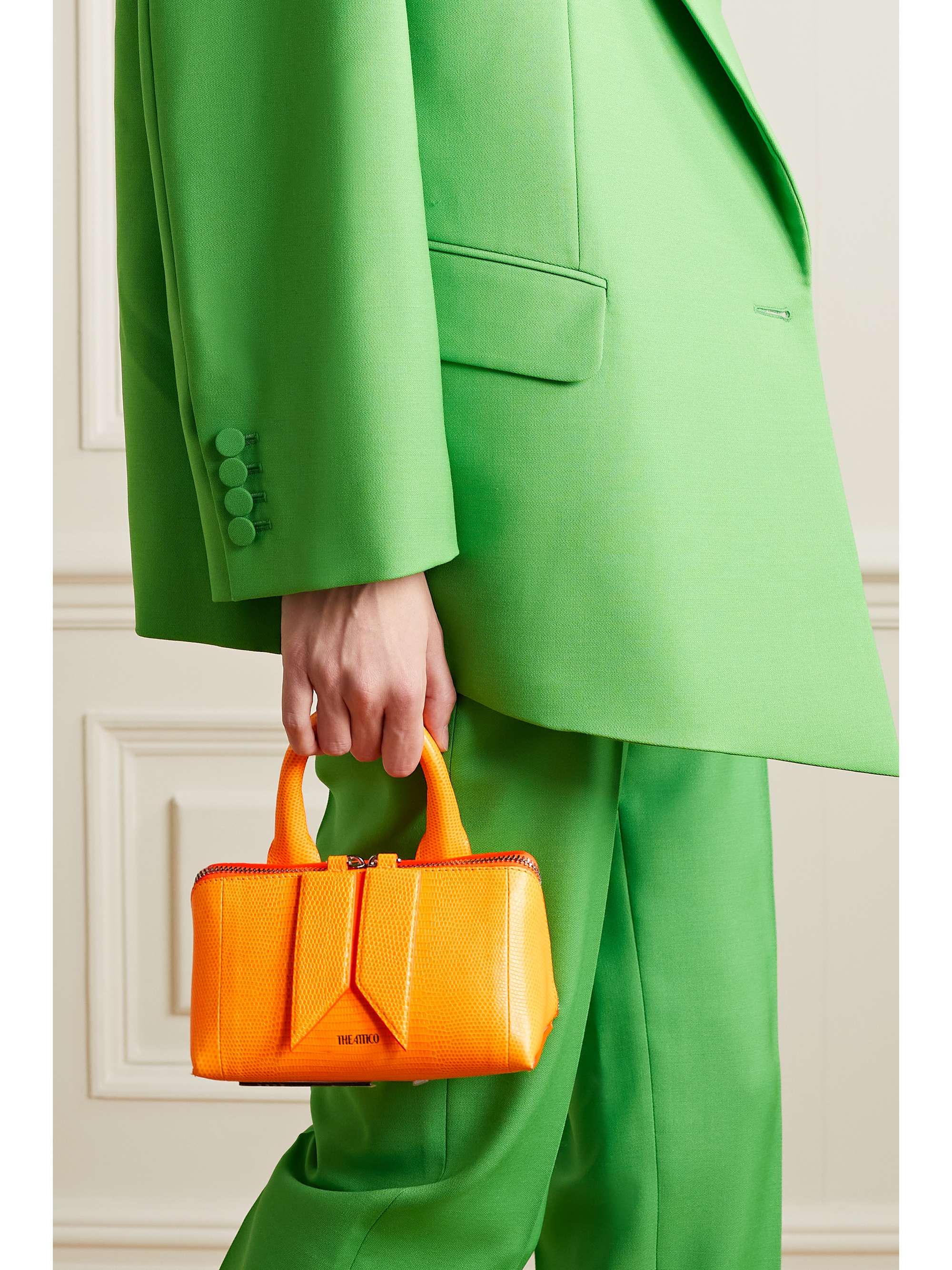 the-attico-friday-lizard-effect-leather-tote-net-a-porter