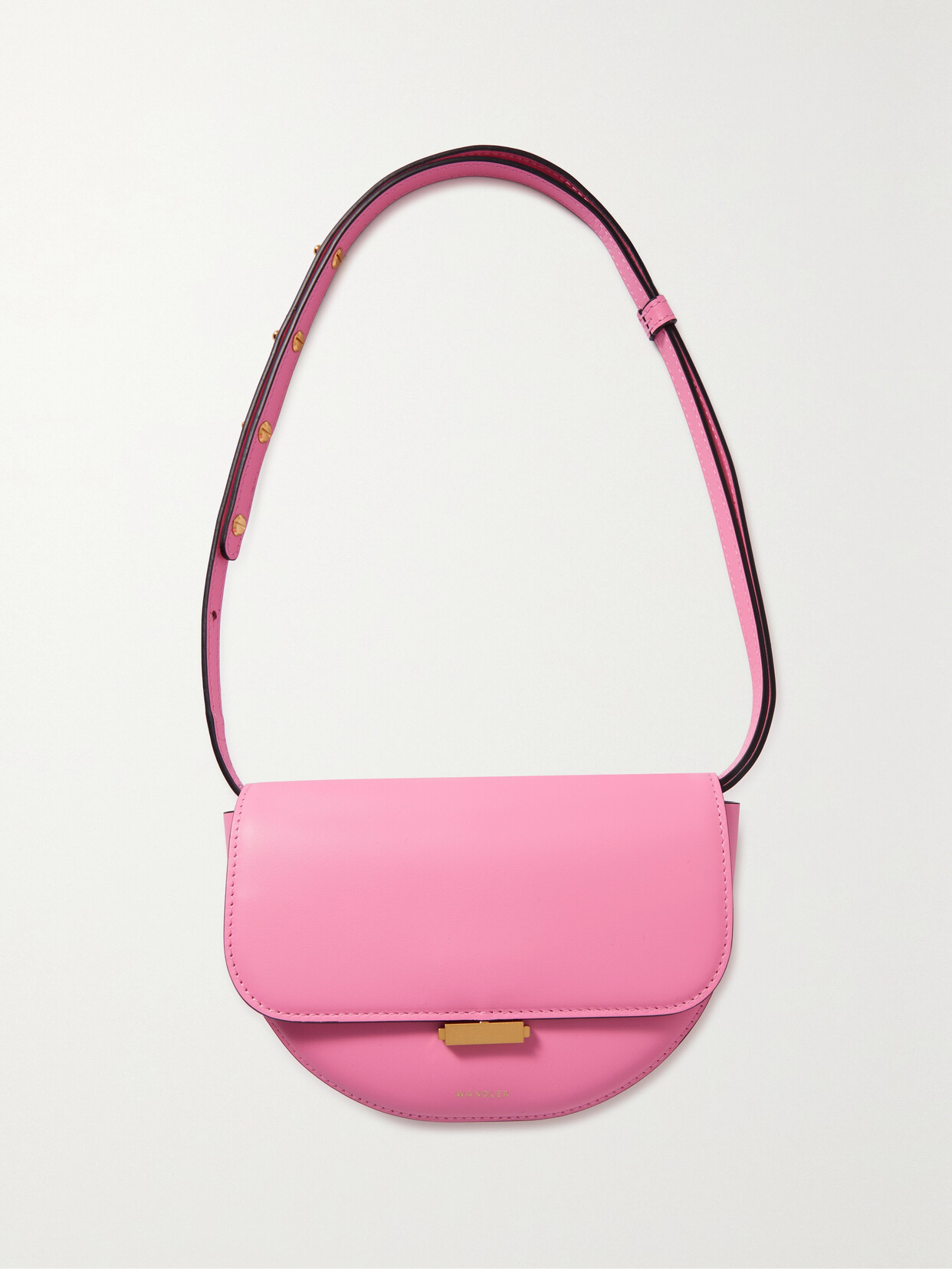 Wandler - Anna Leather Shoulder Bag - Pink