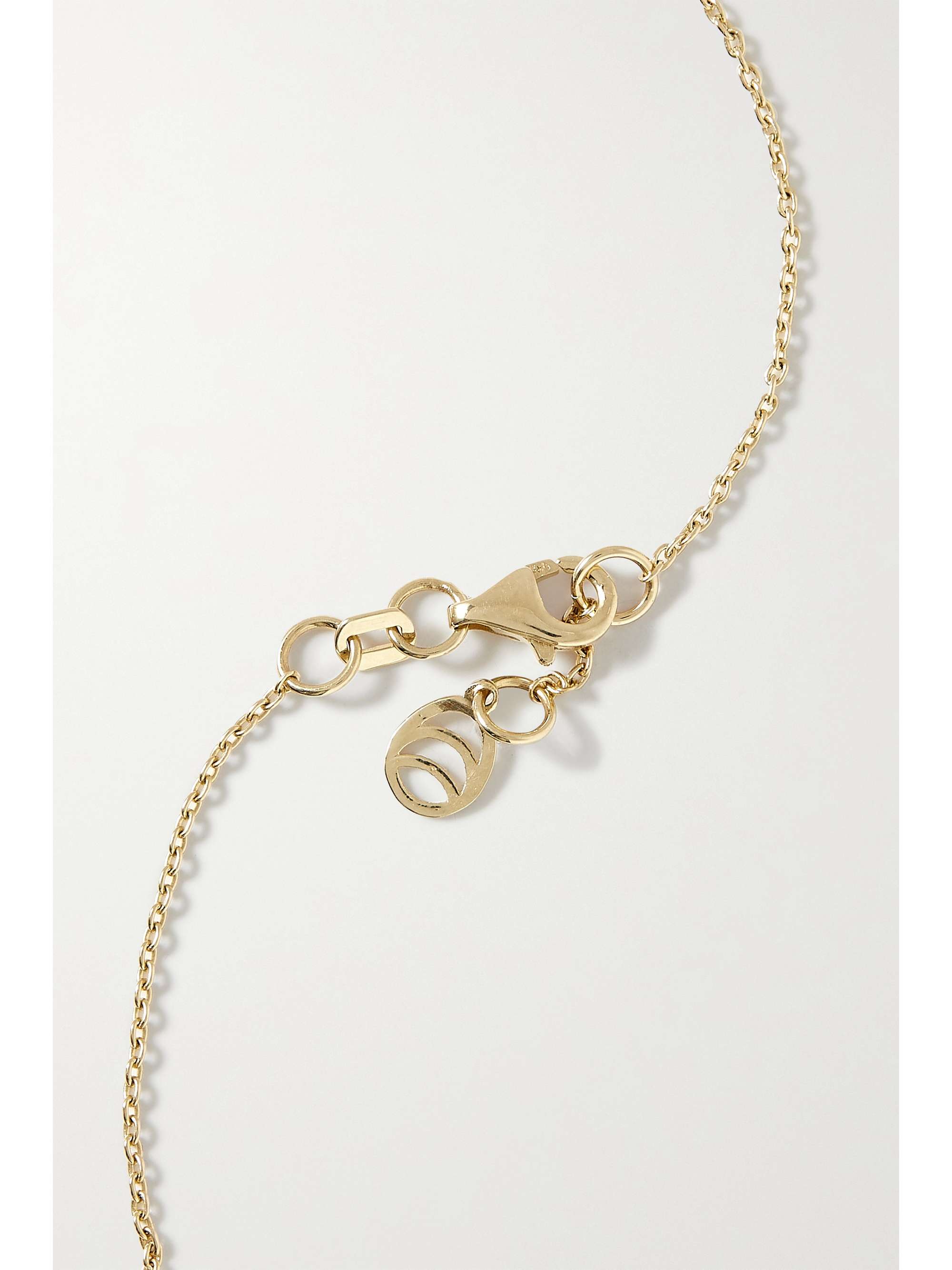 CHARMS COMPANY Be Mine 14-karat gold diamond bracelet