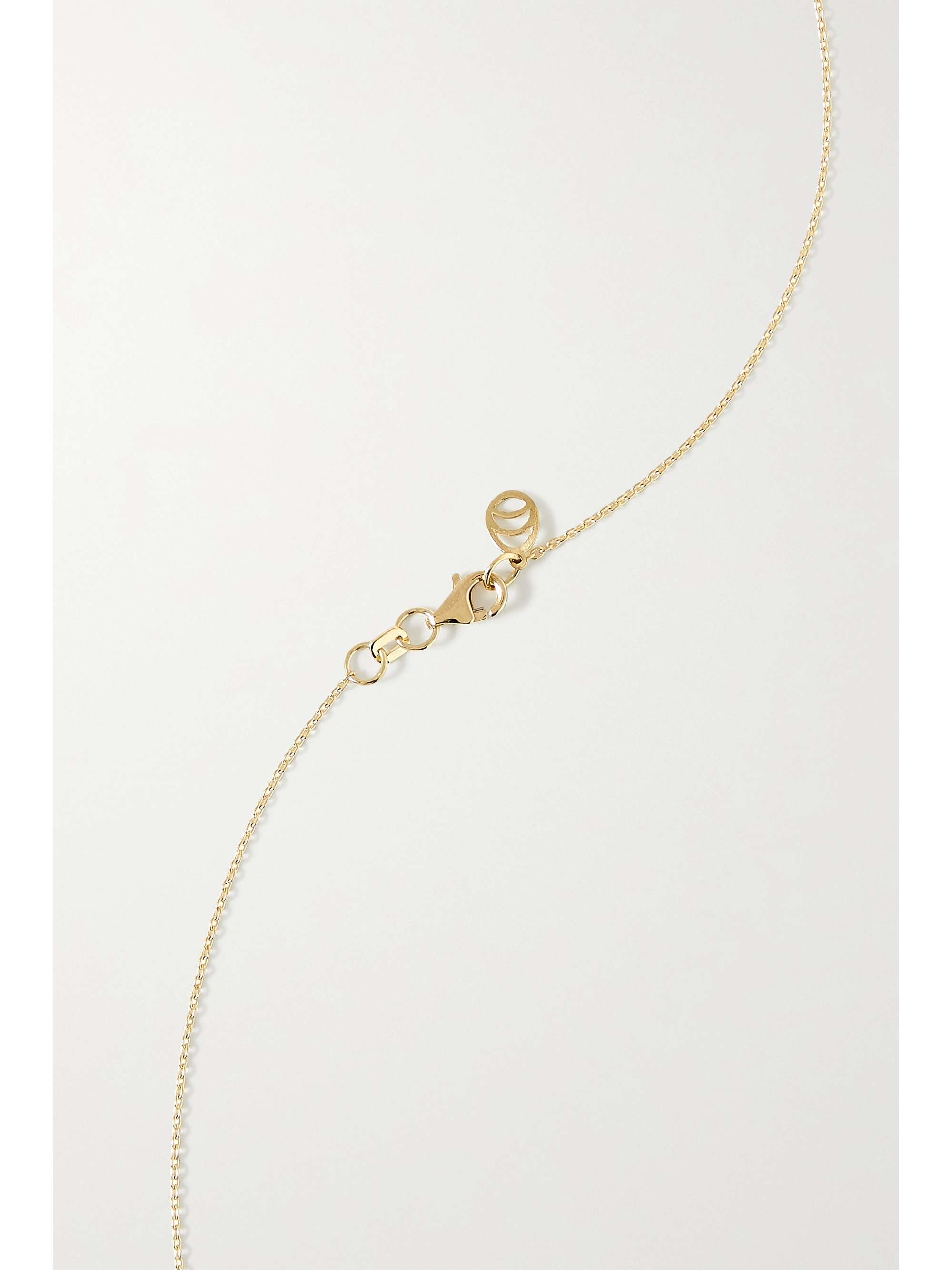CHARMS COMPANY Be Mine 14-karat gold necklace