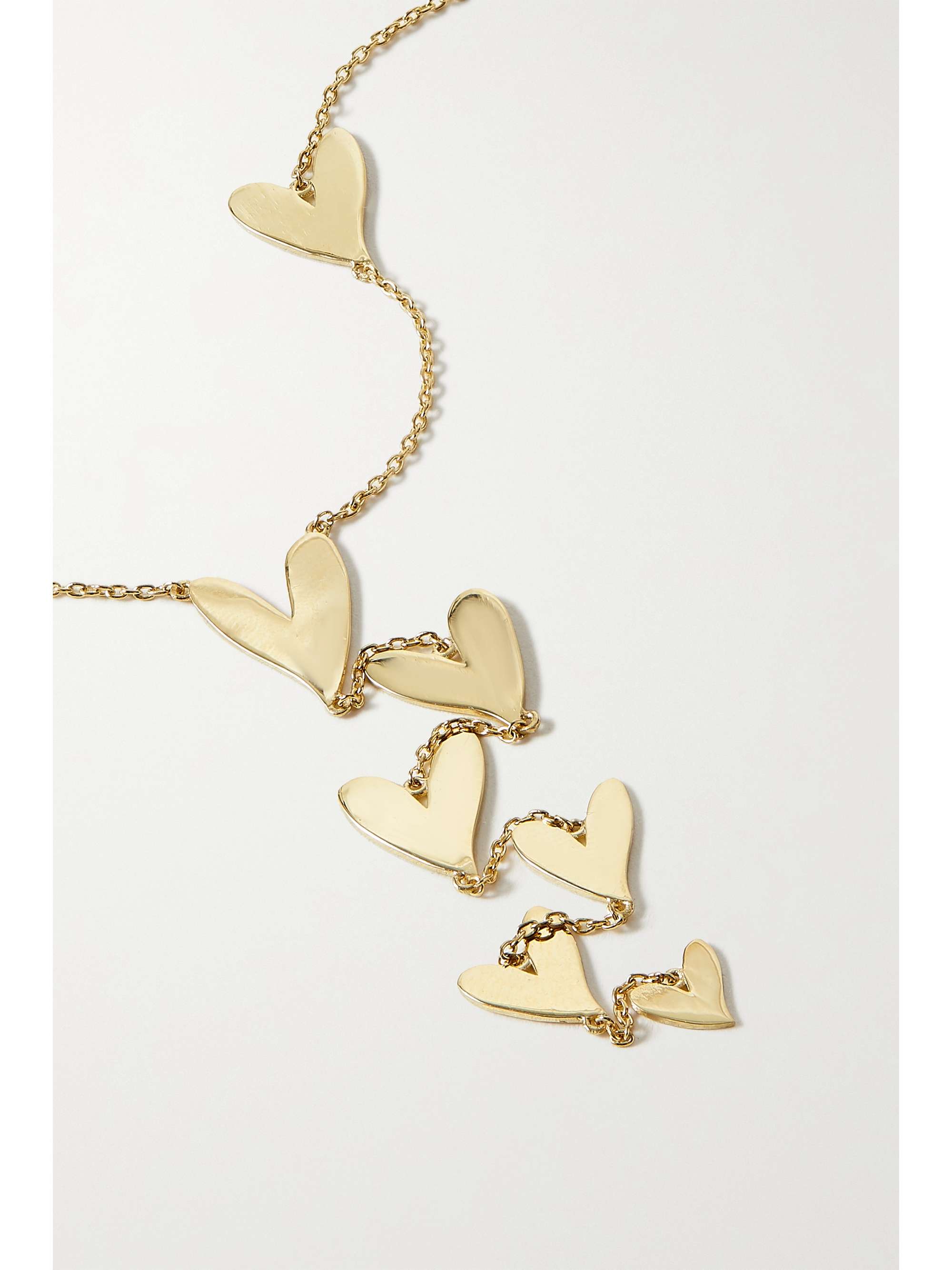 CHARMS COMPANY Be Mine 14-karat gold necklace