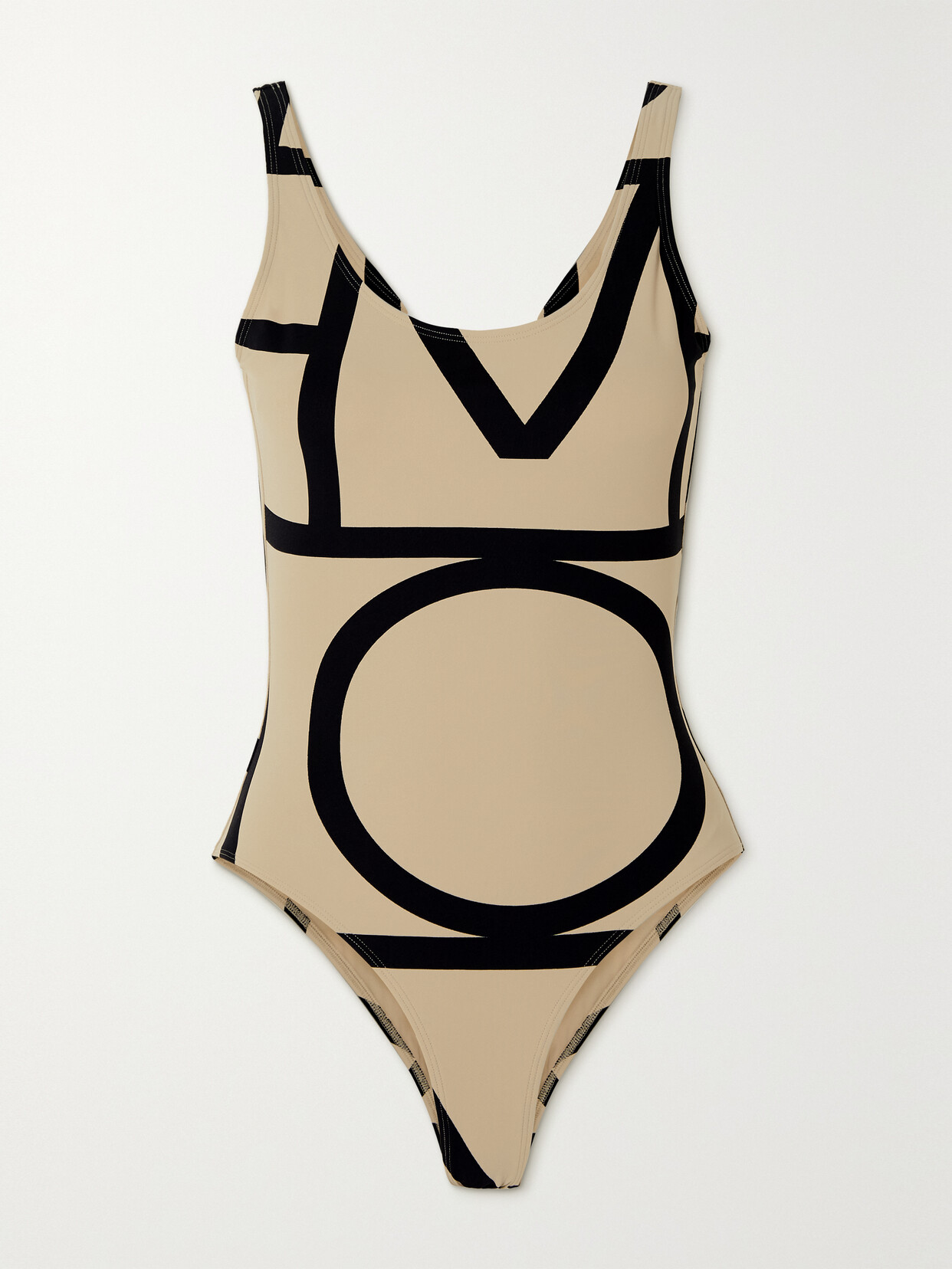 TOTEME - Printed Recycled Swimsuit - White