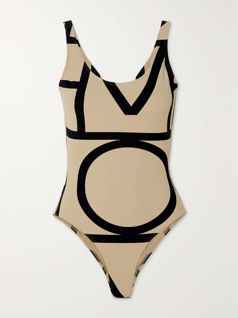 TOTEME + Net Sustain Printed Recycled Swimsuit