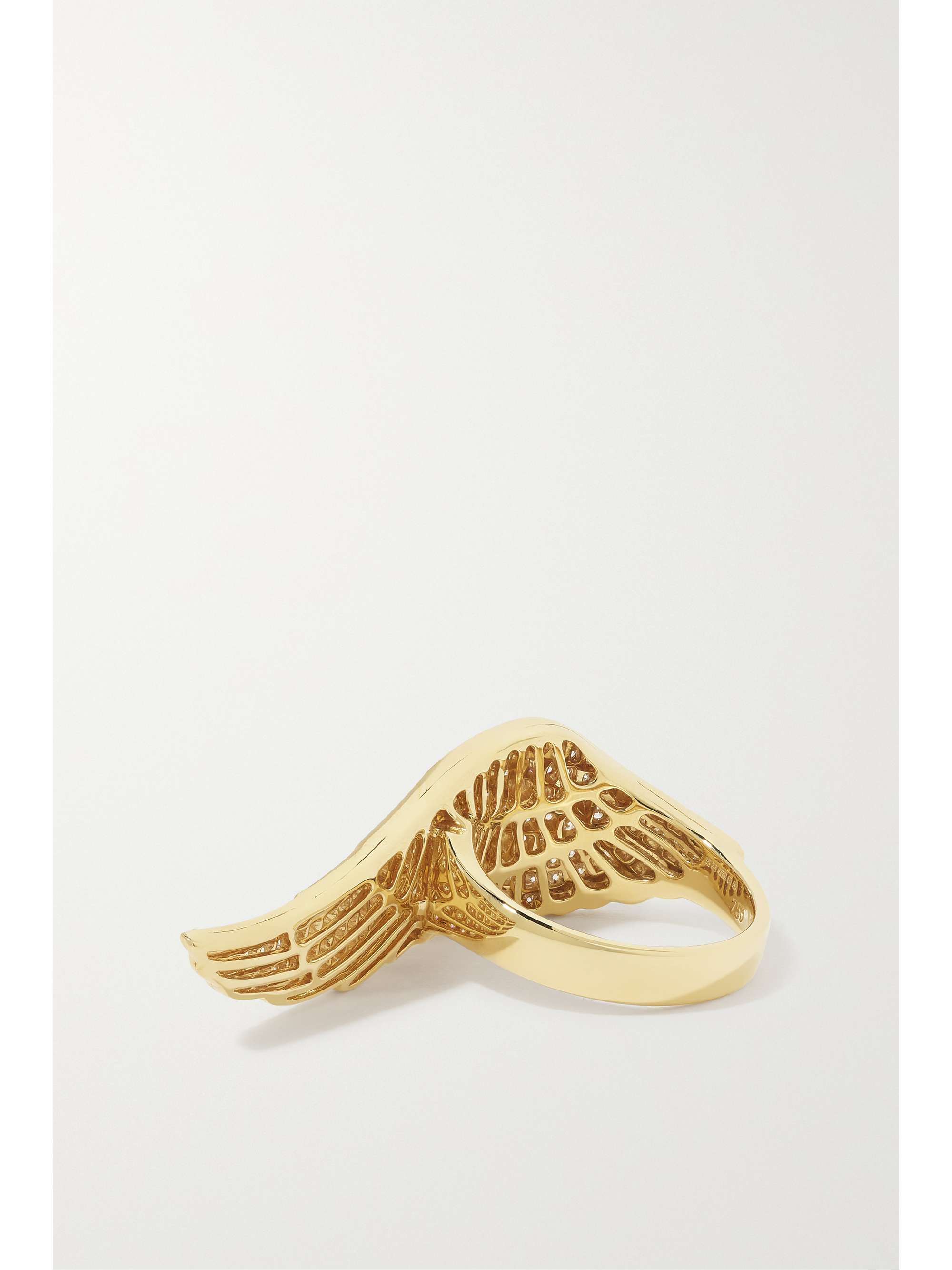 GARRARD Wings Classic 18-karat gold diamond ring
