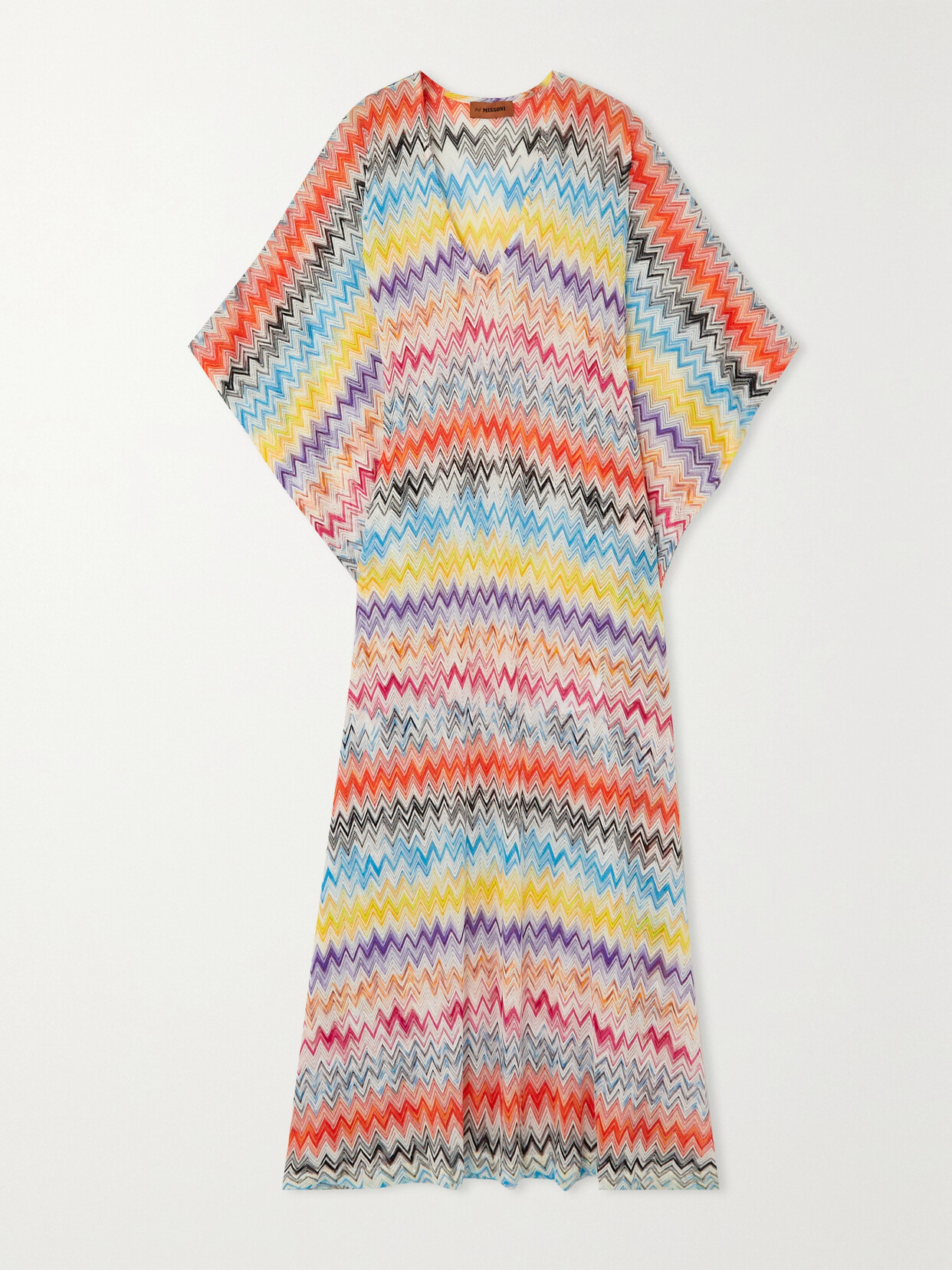 Missoni Striped Chiffon Coverup - Red