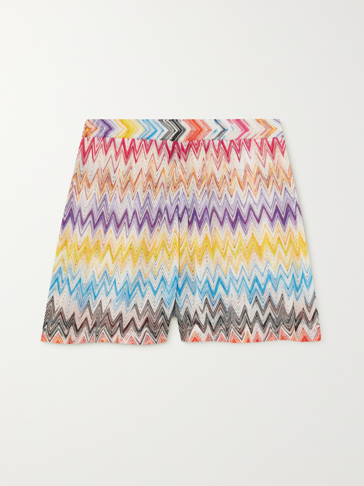 Missoni - Mare Printed Voile Shorts - White