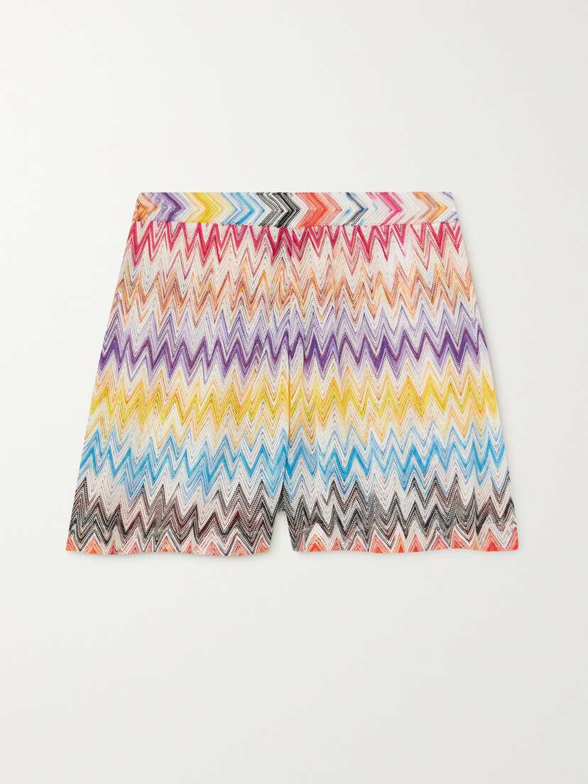Missoni Mare Printed Voile Shorts
