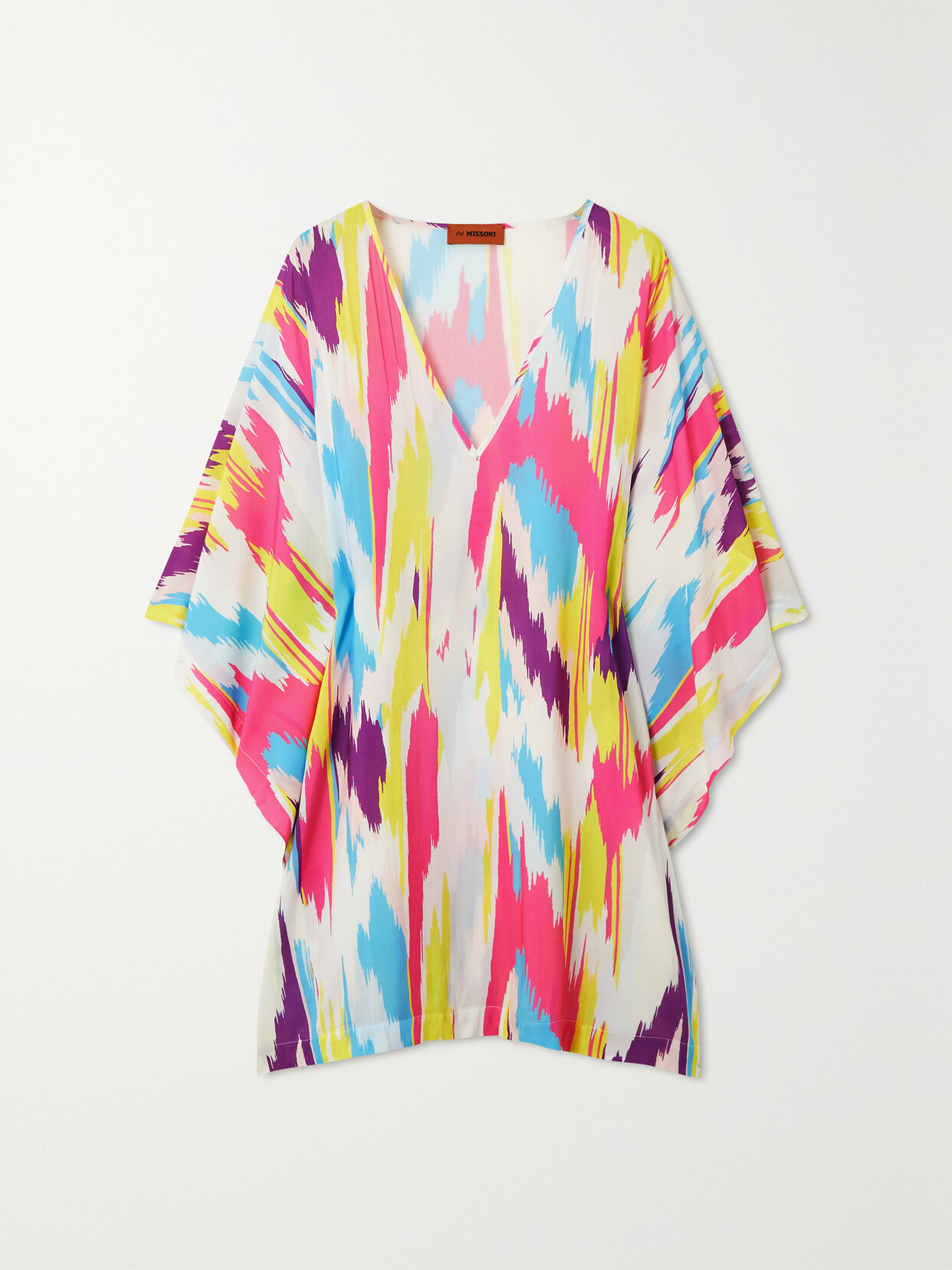 Missoni - Mare Printed Satin Kaftan - Blue