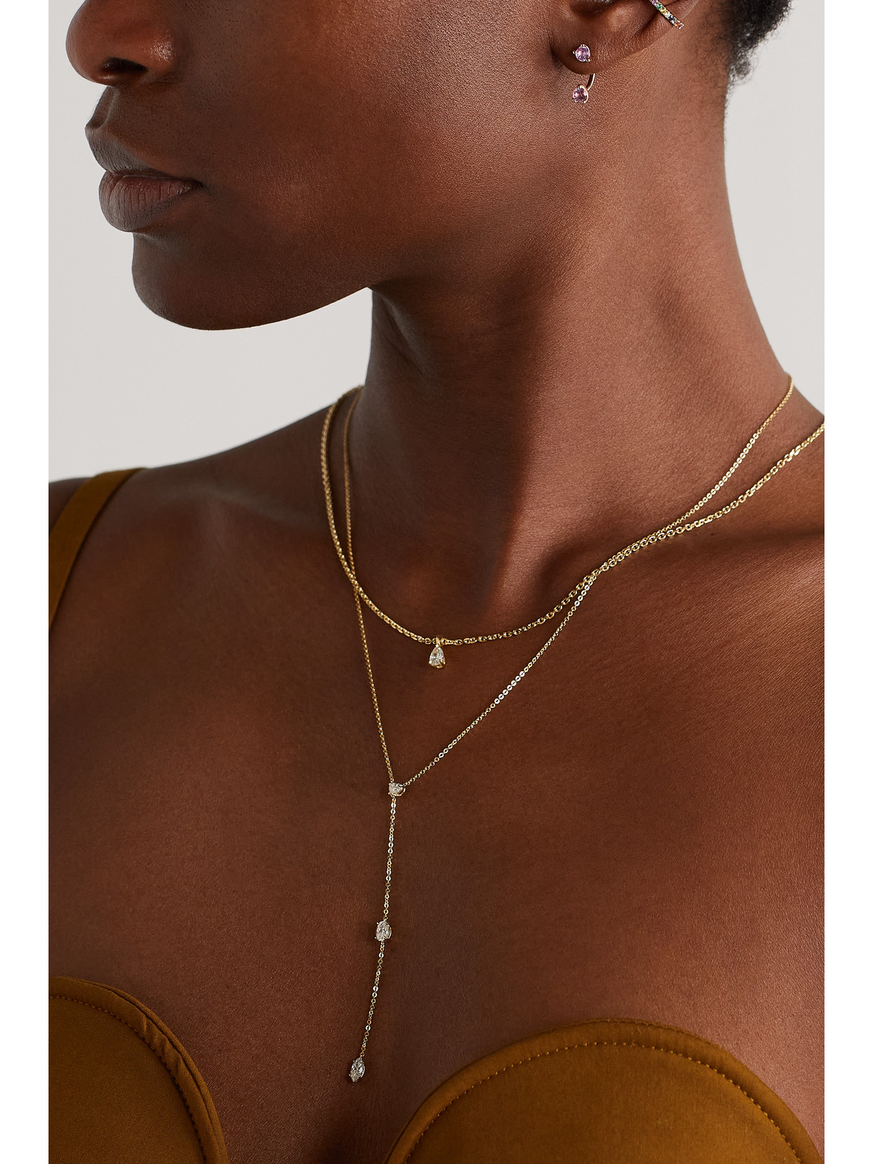 Anita Ko 18-karat Gold Diamond Necklace In Gold