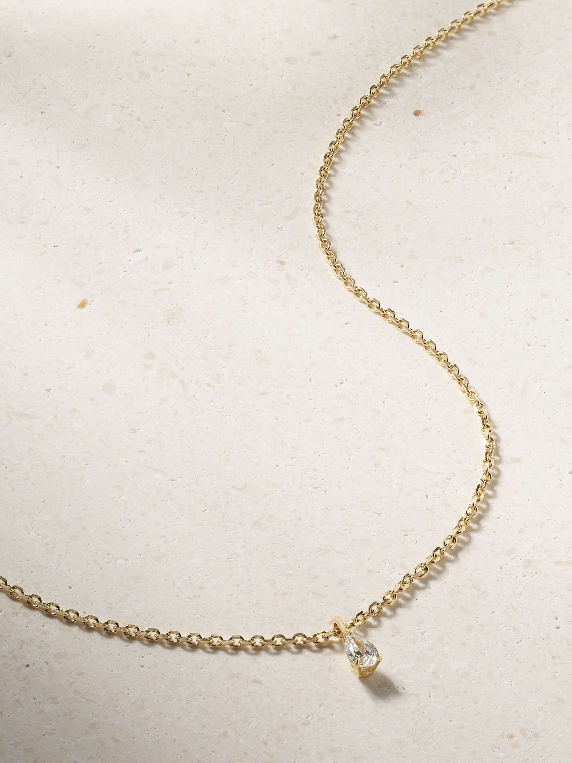 ANITA KO 18-karat gold diamond necklace | NET-A-PORTER