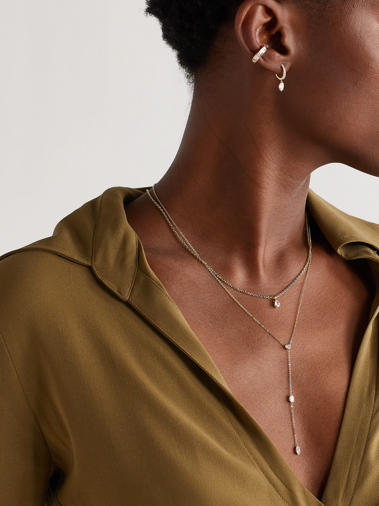 Anita Ko 18-karat Gold Diamond Necklace In Gold