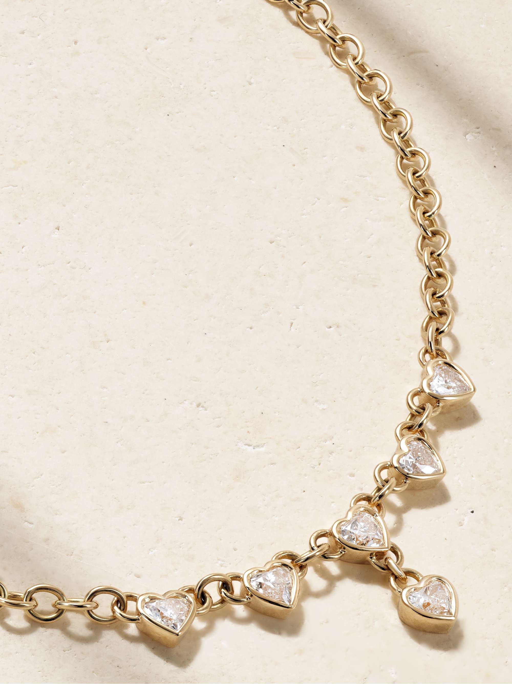 ANITA KO 18-karat gold diamond necklace