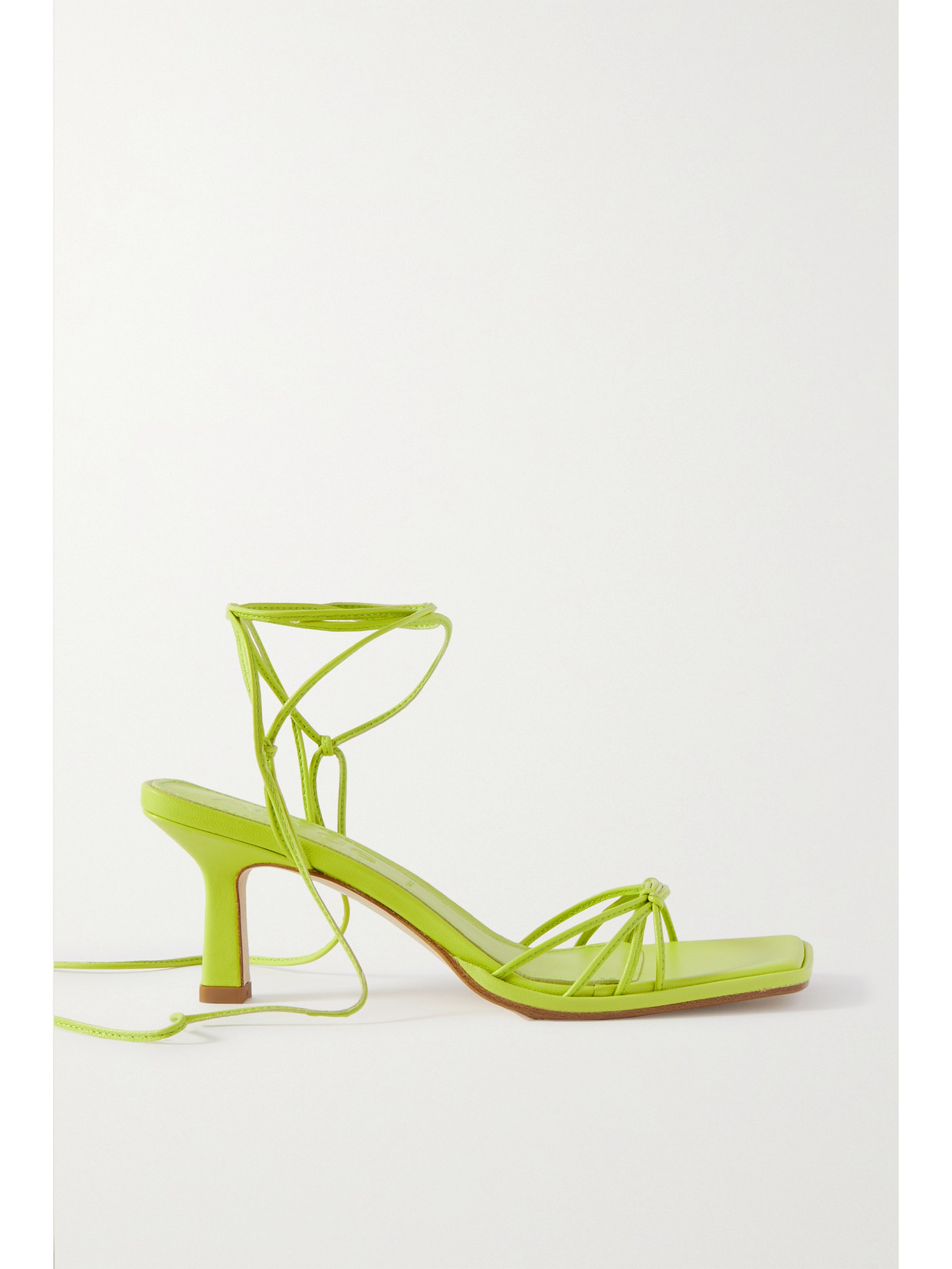 aeyde - Roda Leather Sandals - Green