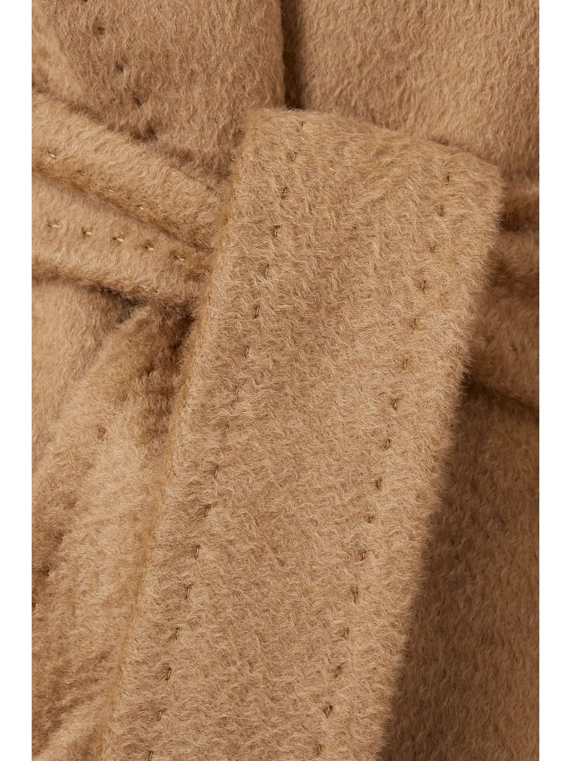 MAX MARA Manuela belted camel hair coat