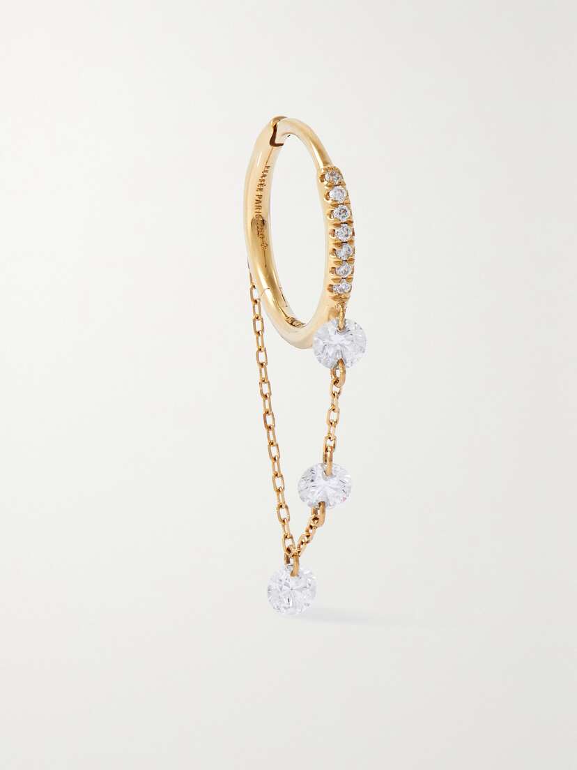 Persée 18-karat Gold Diamond Single Earring