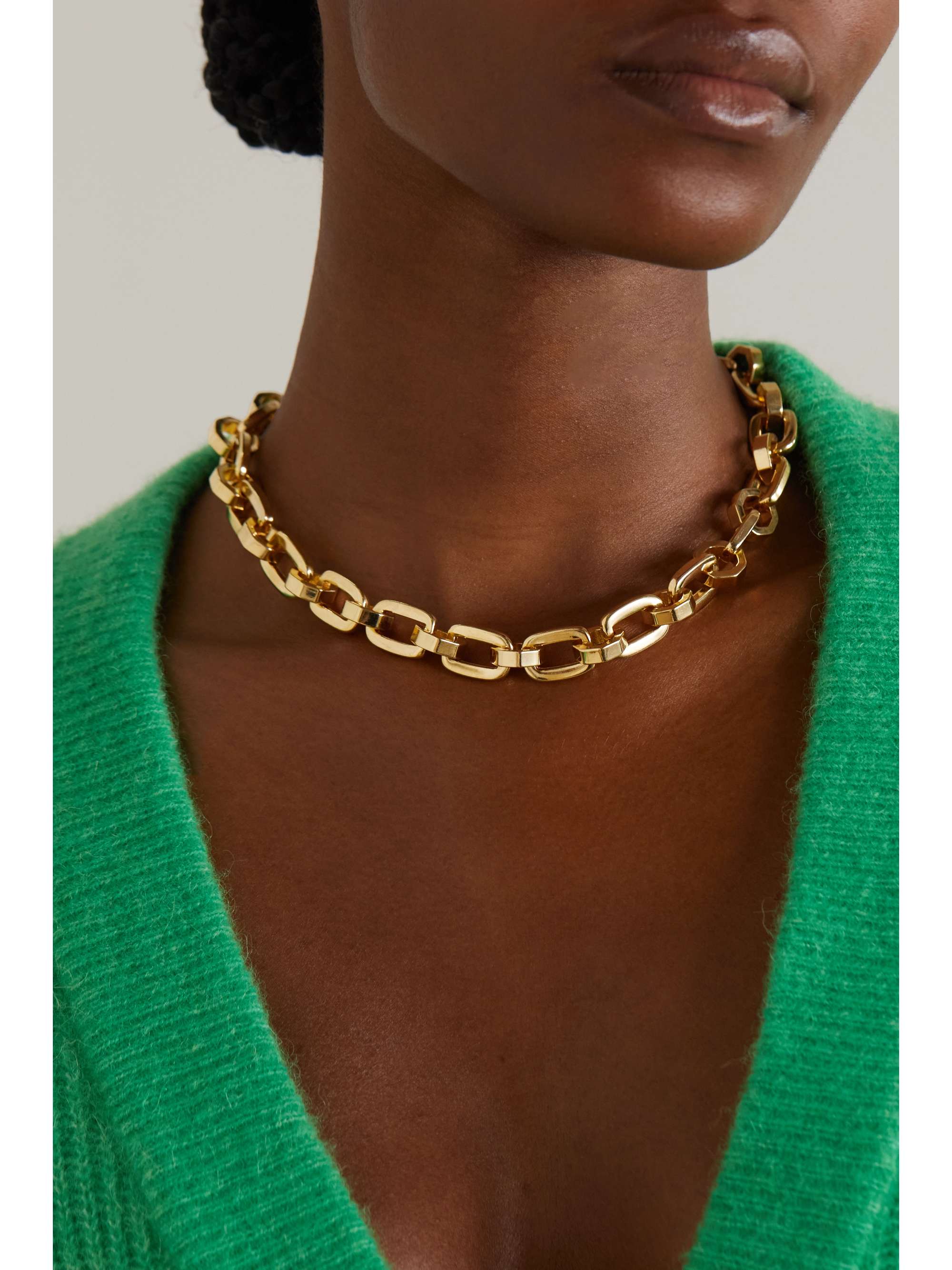 MARTHA CALVO Bond gold-plated necklace
