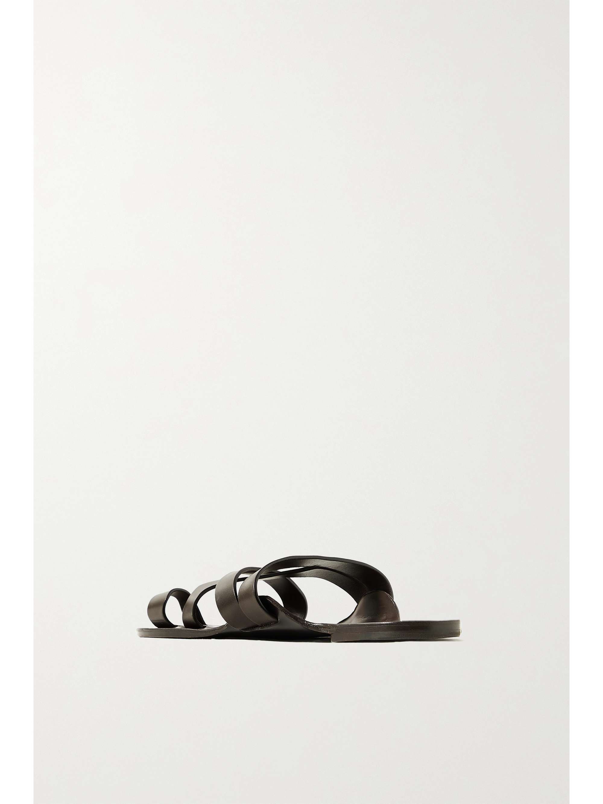 THE ROW Kris leather sandals