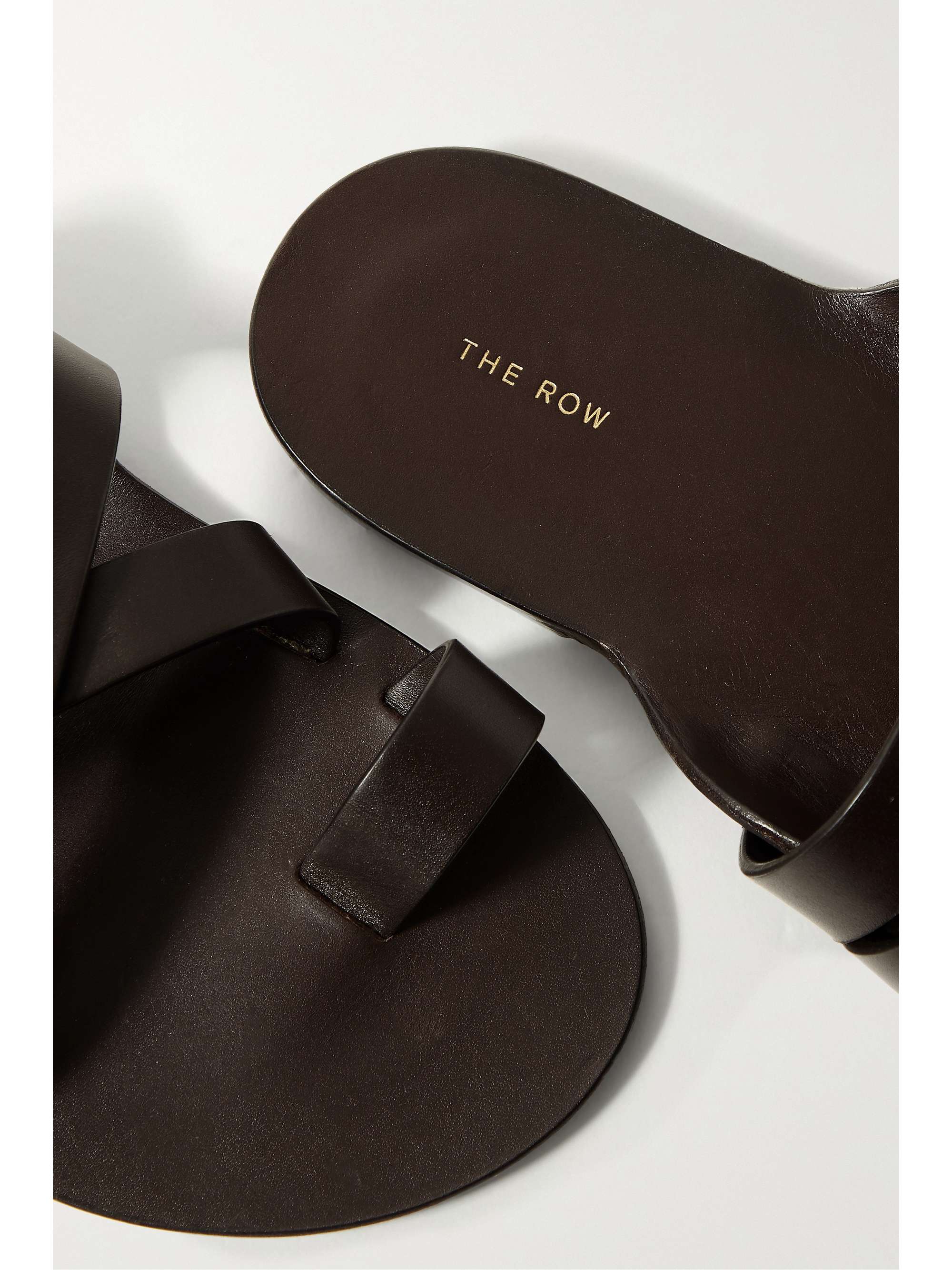 THE ROW Kris leather sandals