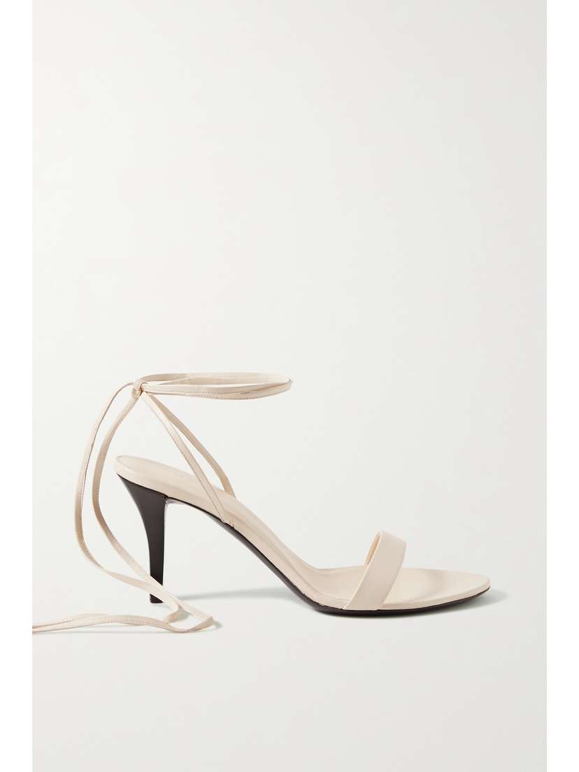 The Row — Maud lace-up leather sandals