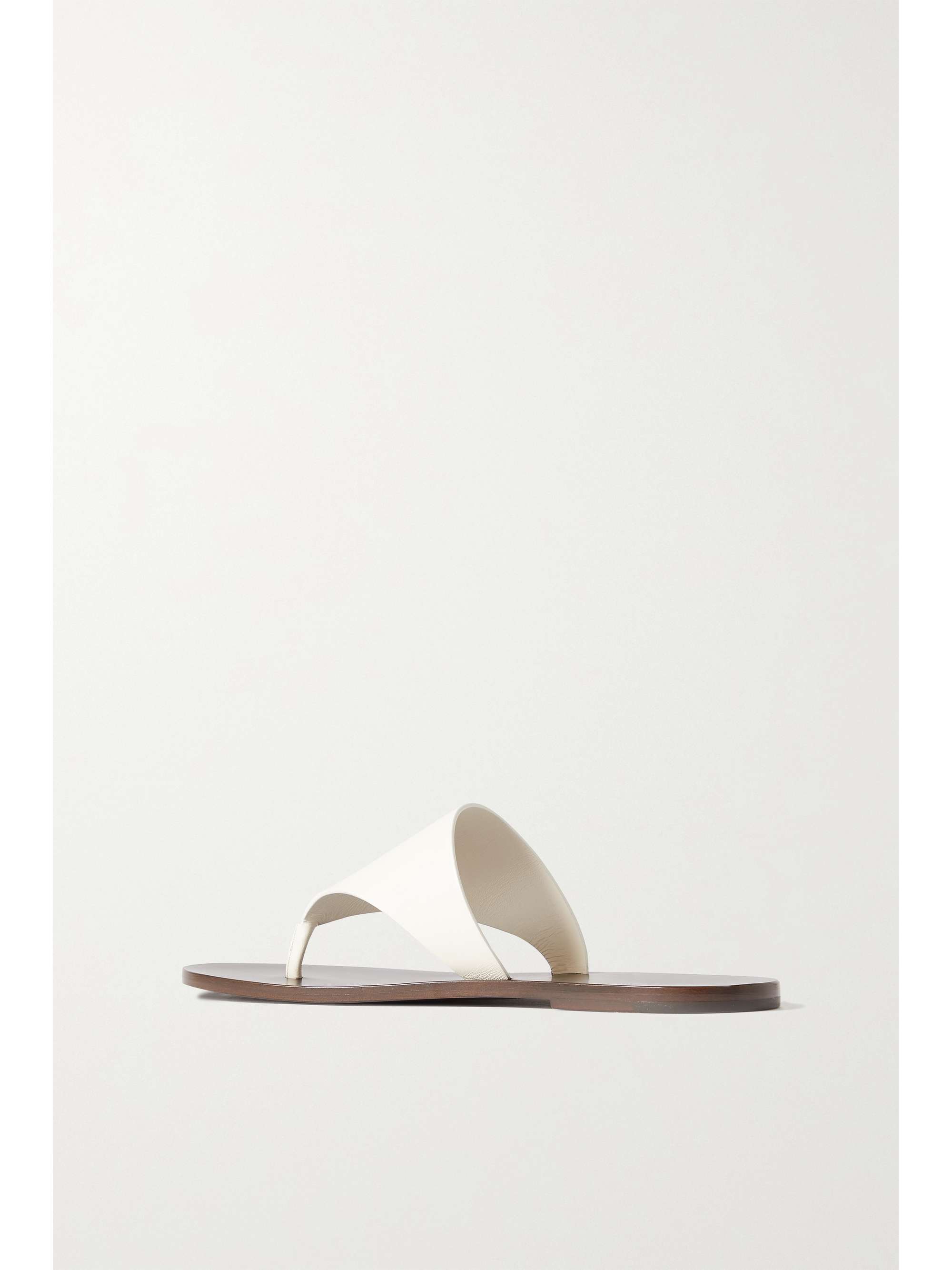 THE ROW Avery leather sandals