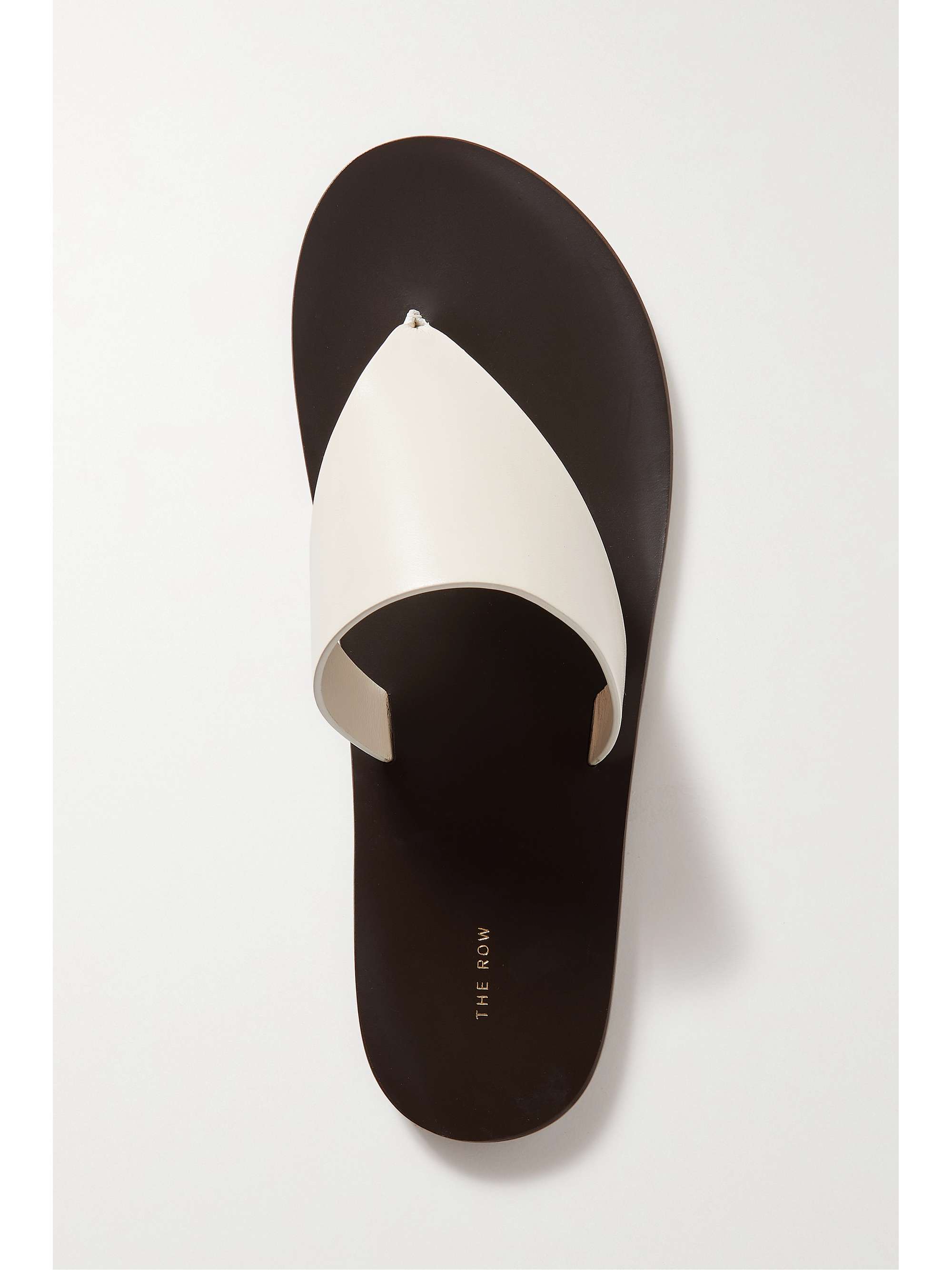THE ROW Avery leather sandals
