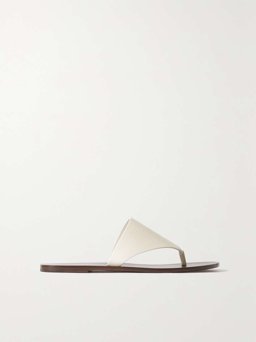 The Row Avery Leather Sandals