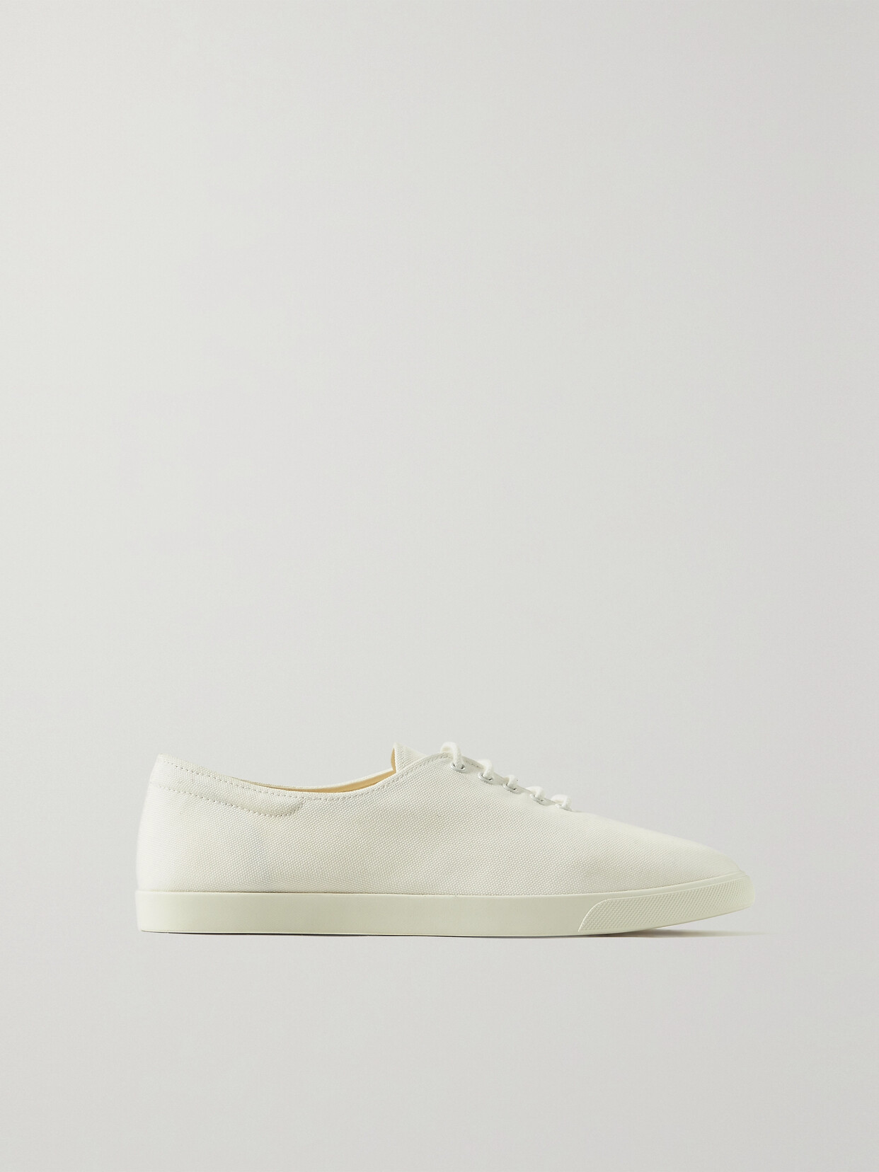 The Row Canvas Trainers In White