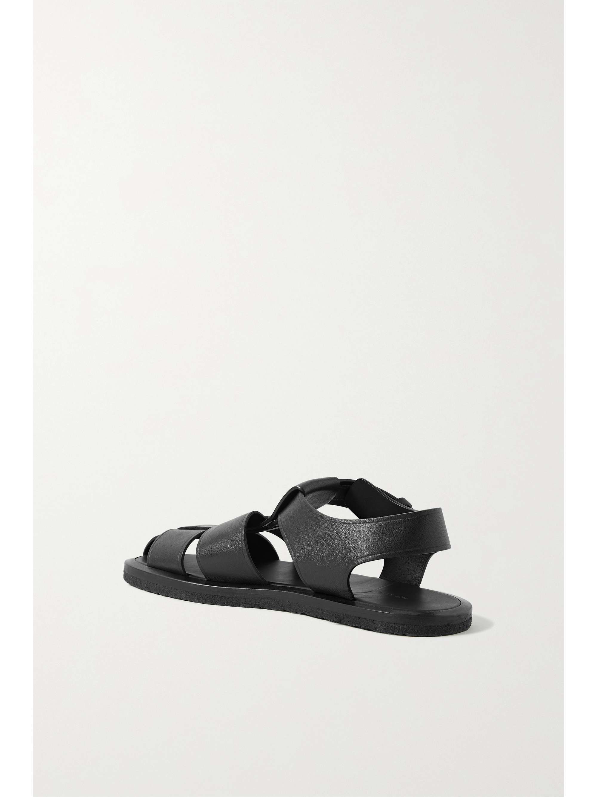 THE ROW Fisherman woven leather sandals | NET-A-PORTER