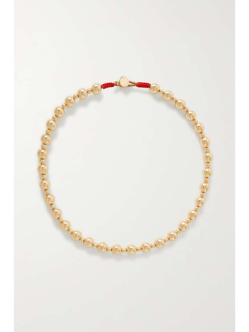 Roxanne Assoulin tone And Cotton Necklace