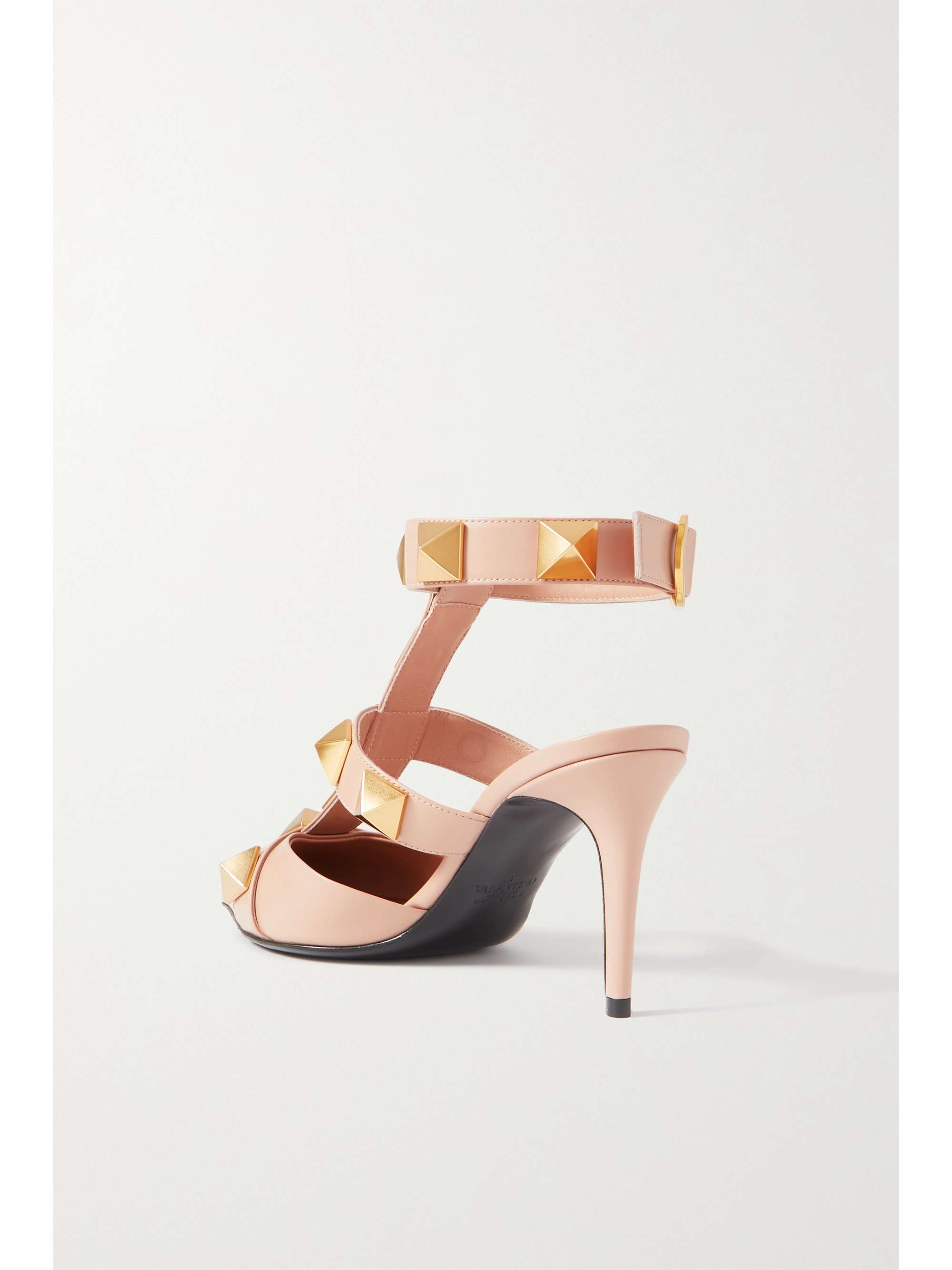 VALENTINO GARAVANI Roman Stud 80 leather pumps