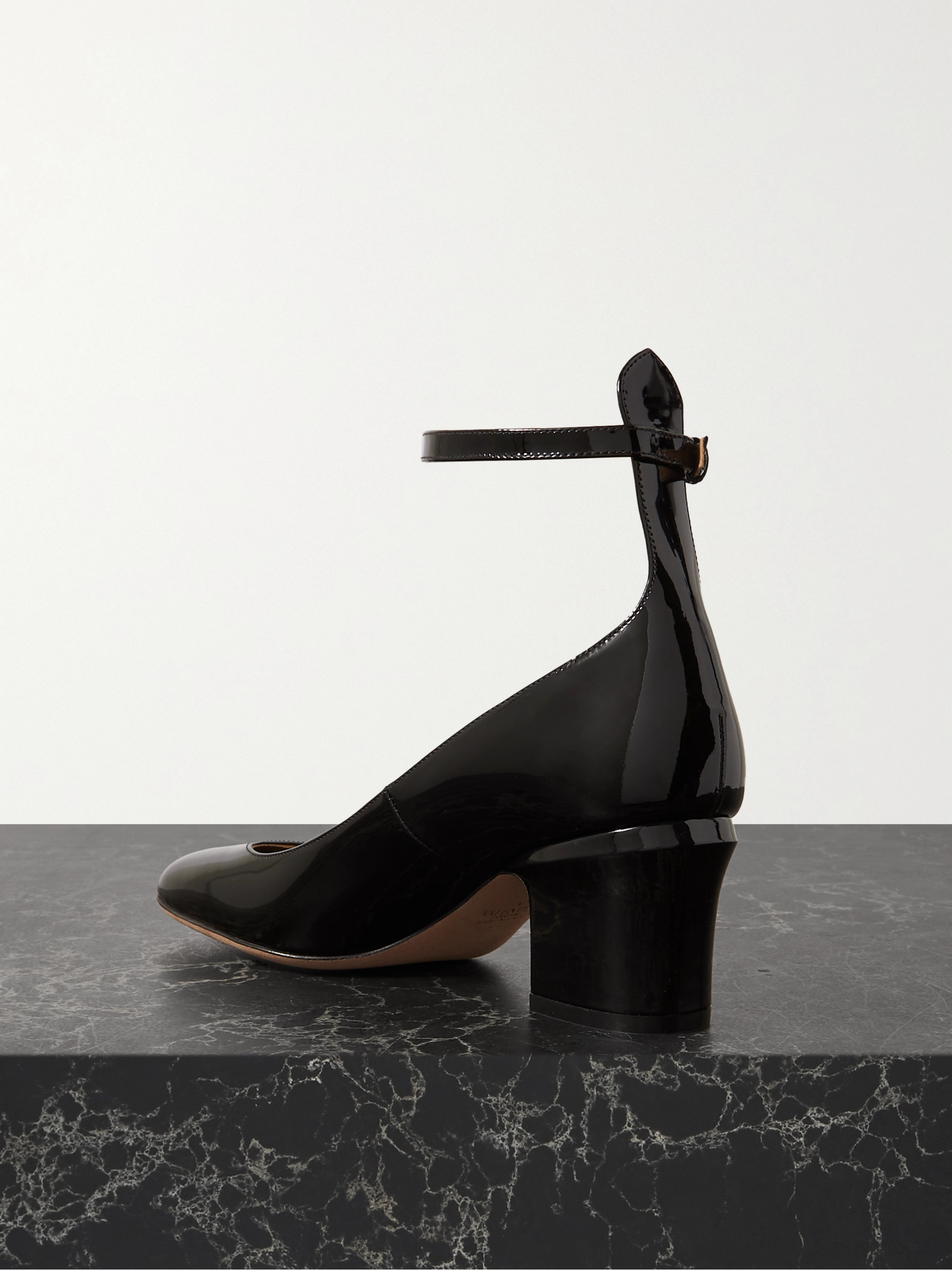 Valentino Garavani Tan-Go 60 patent-leather pumps