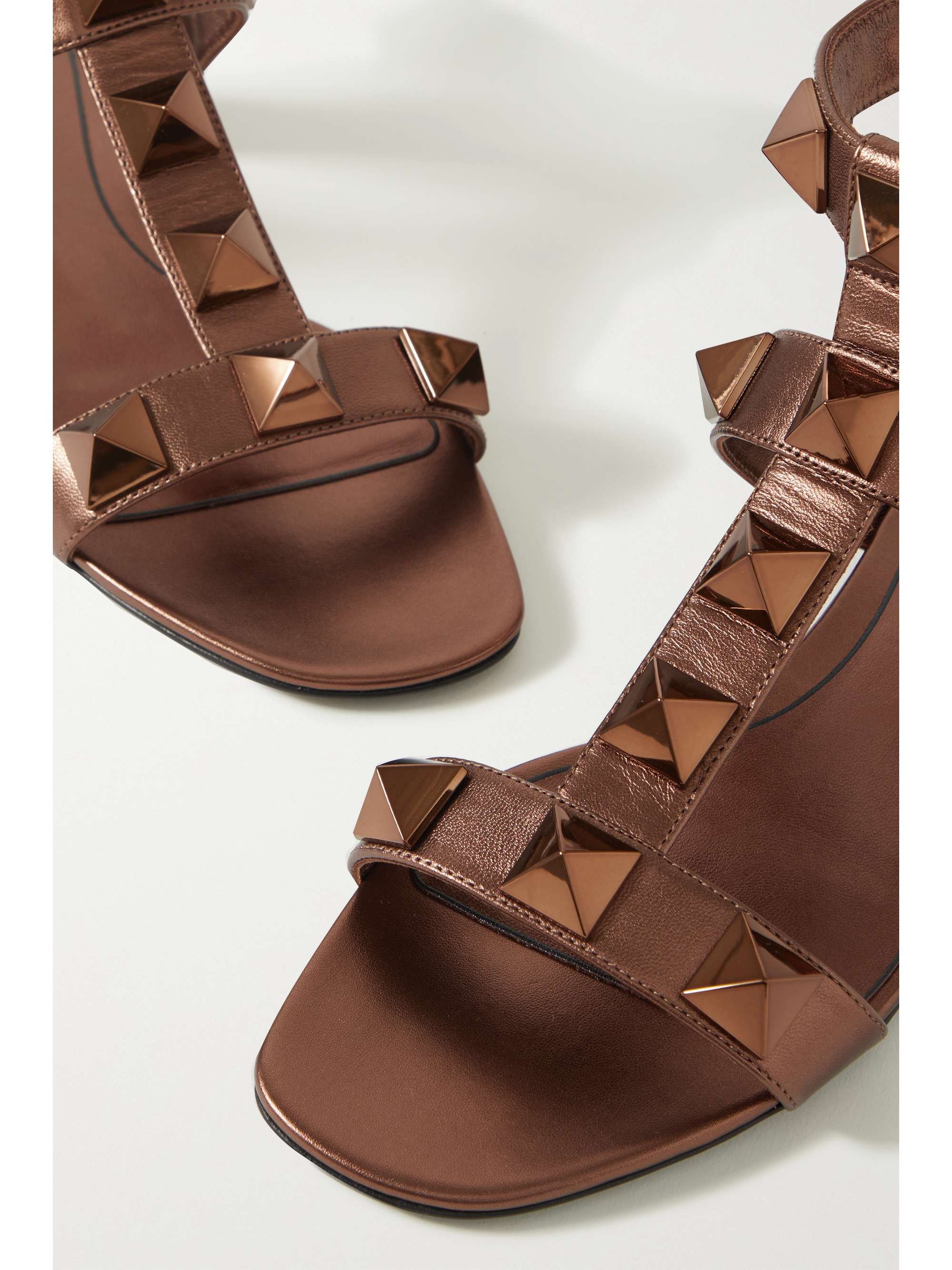 GARAVANI Roman Stud leather sandals | NET-A-PORTER