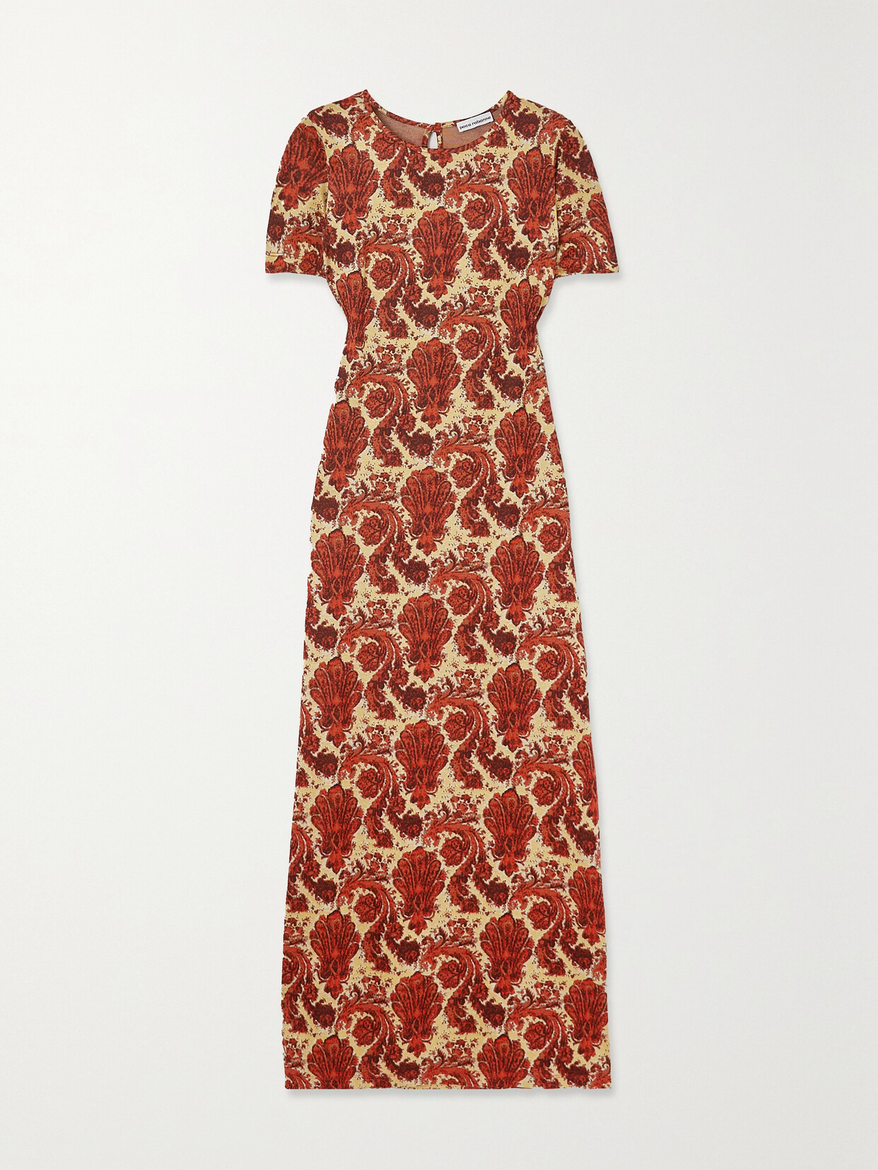 RABANNE JACQUARD-KNIT MAXI DRESS