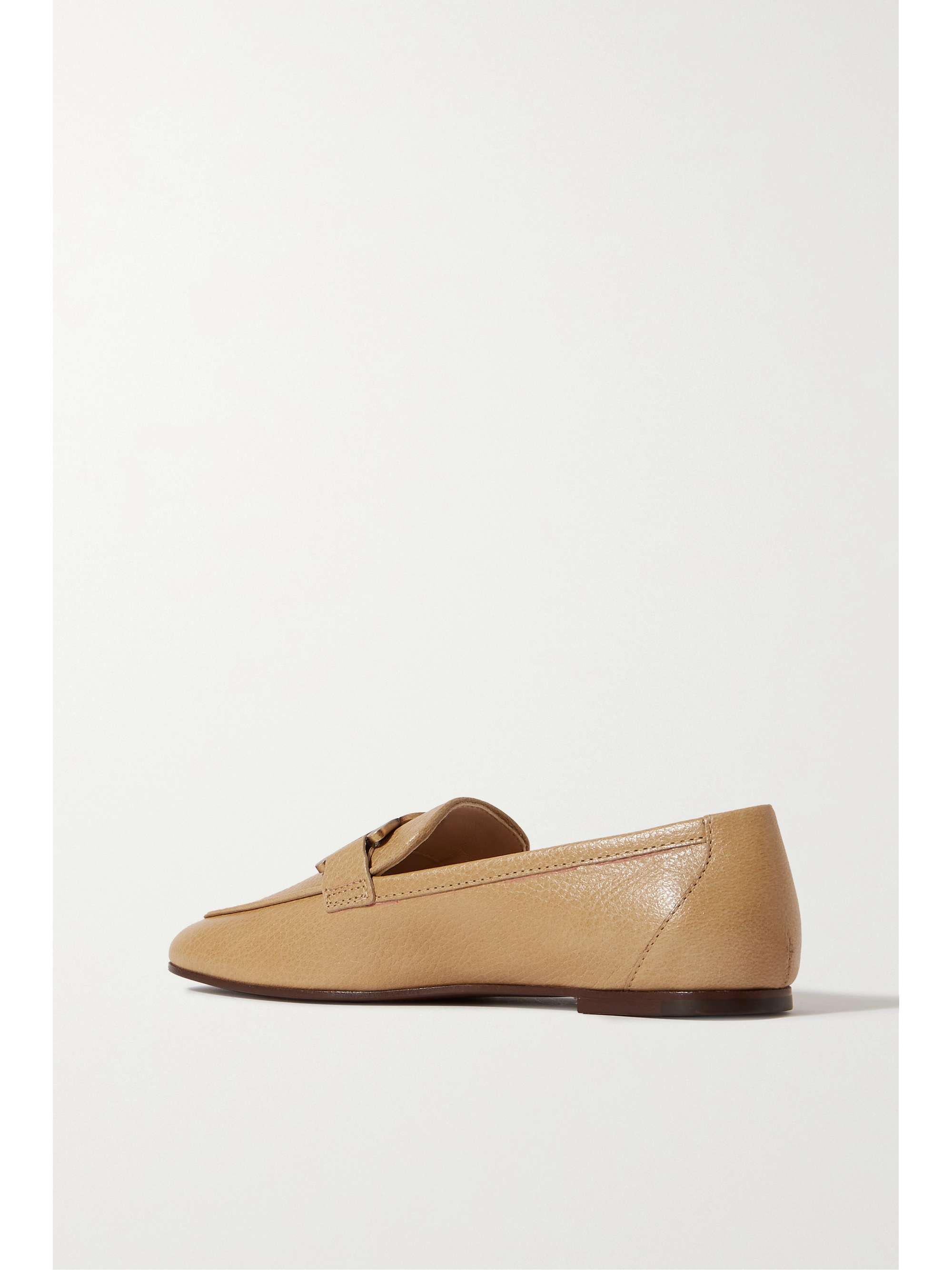 TOD'S Embellished leather loafers
