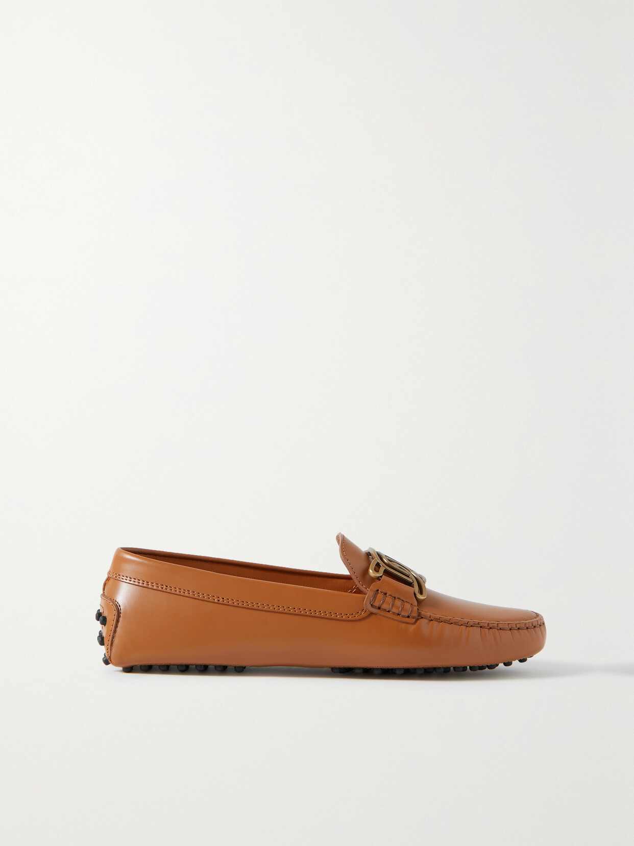 Tod's Gommini Embellished Leather Loafers