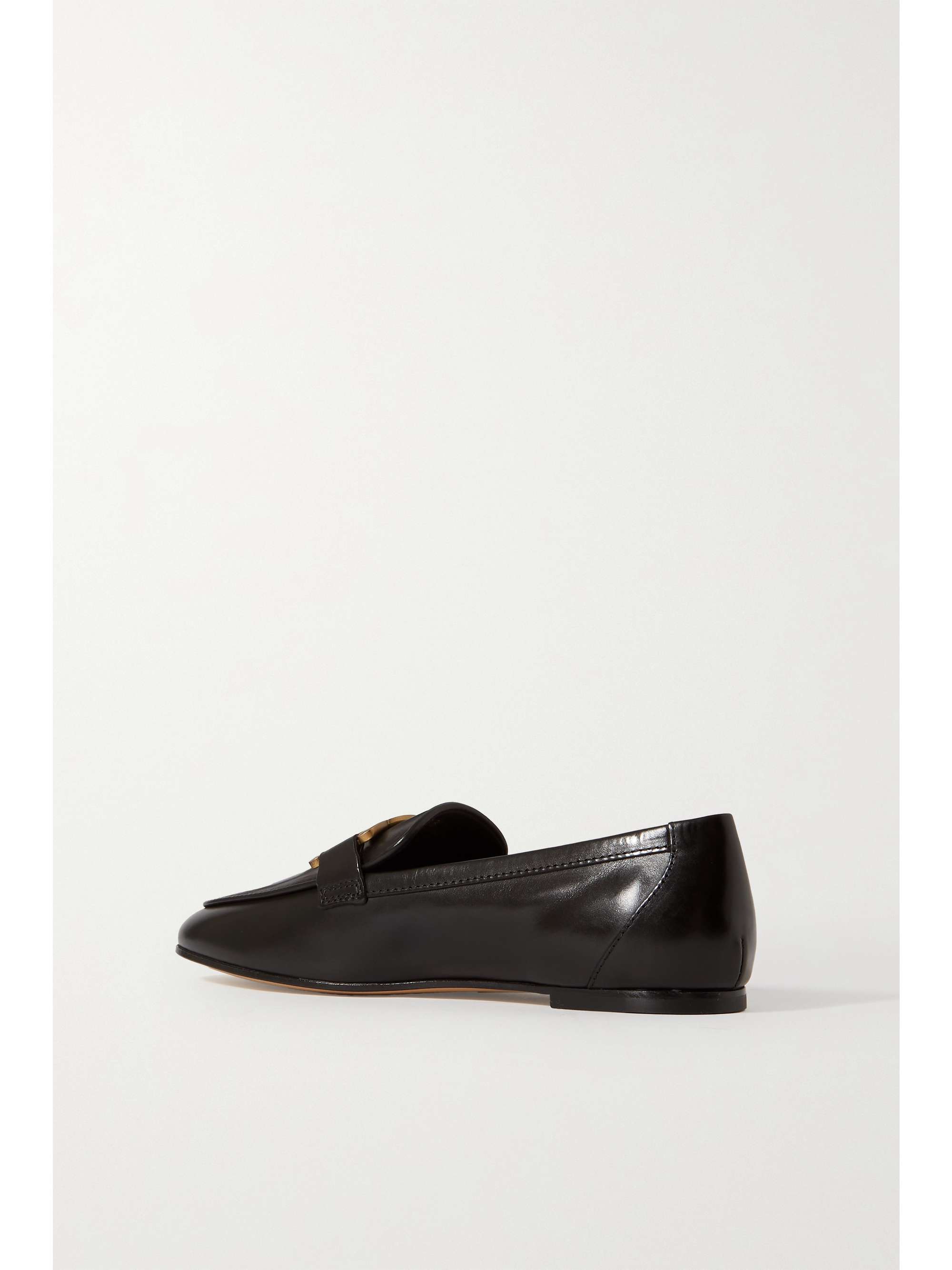 TOD'S Embellished leather loafers
