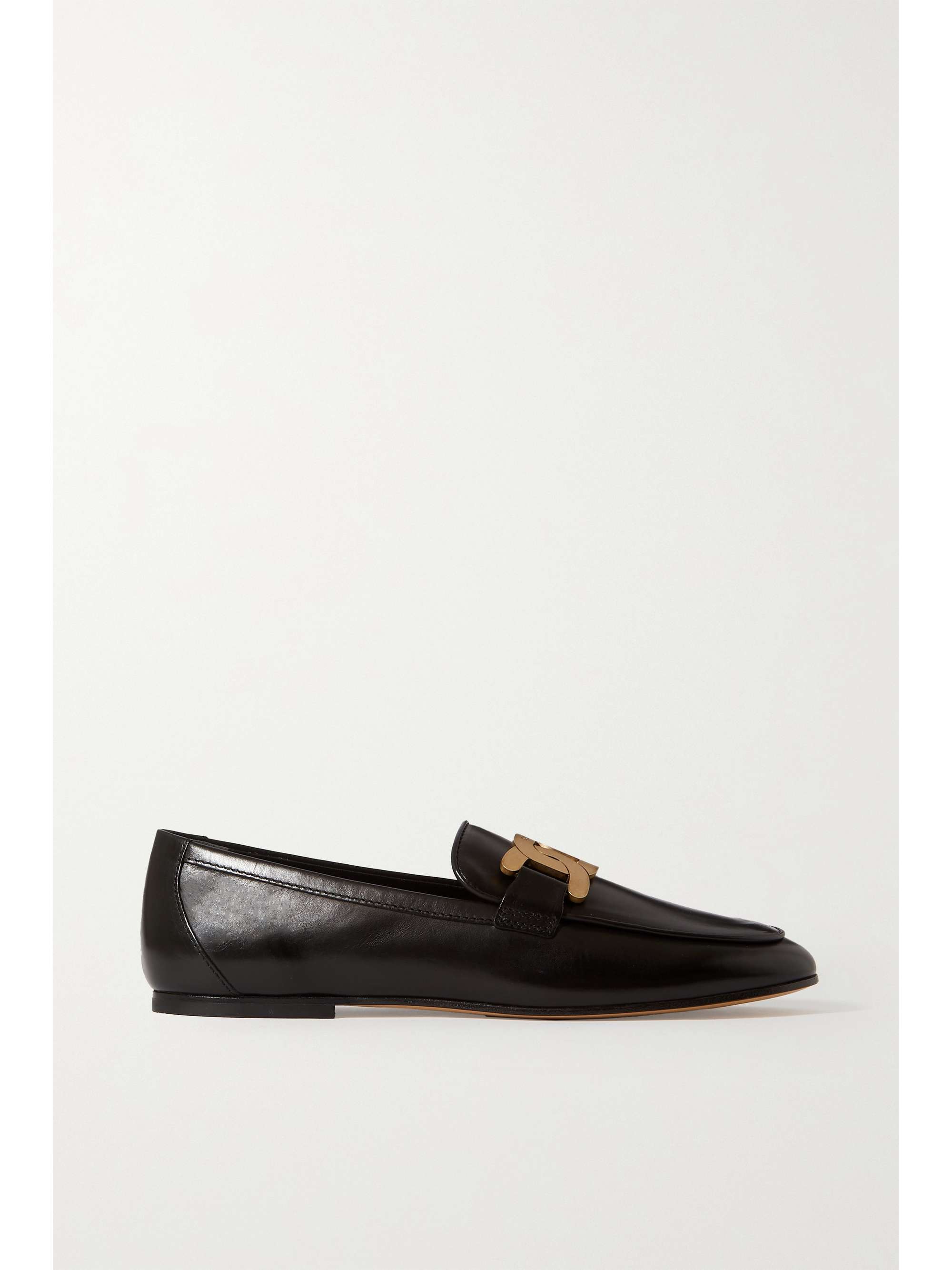 TOD'S Embellished leather loafers