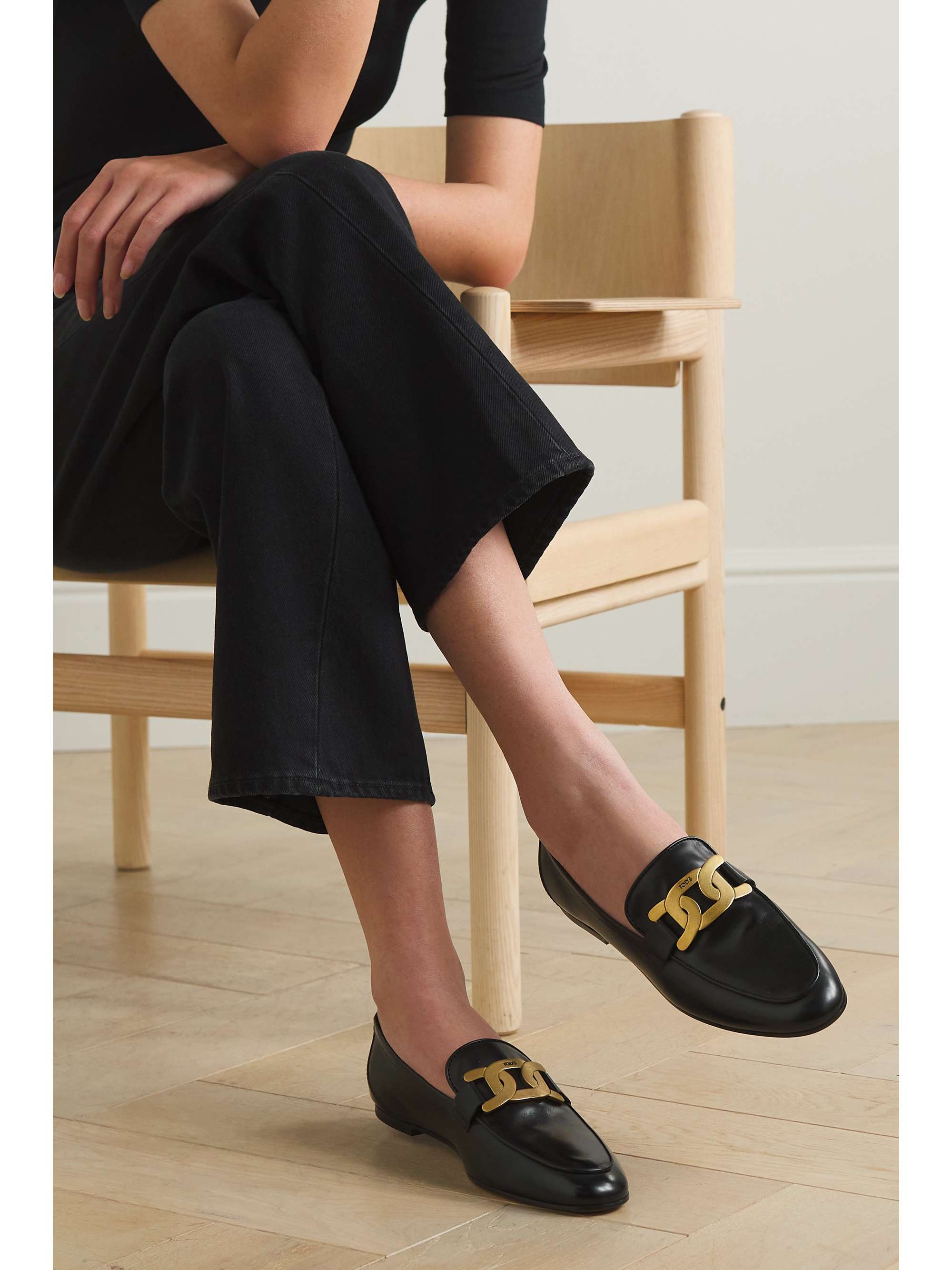 TOD'S Embellished leather | NET-A-PORTER