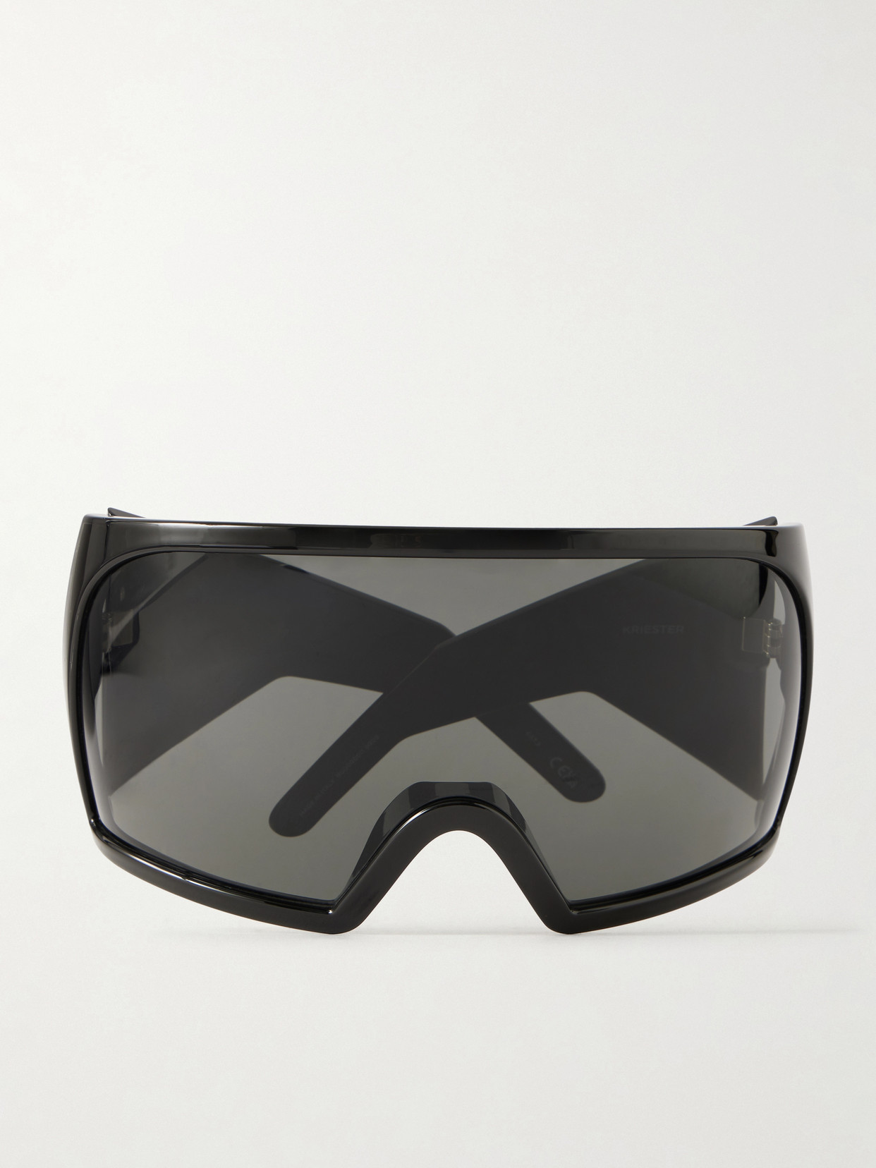 Rick Owens Kriester Mask-frame Sunglasses In Neutral