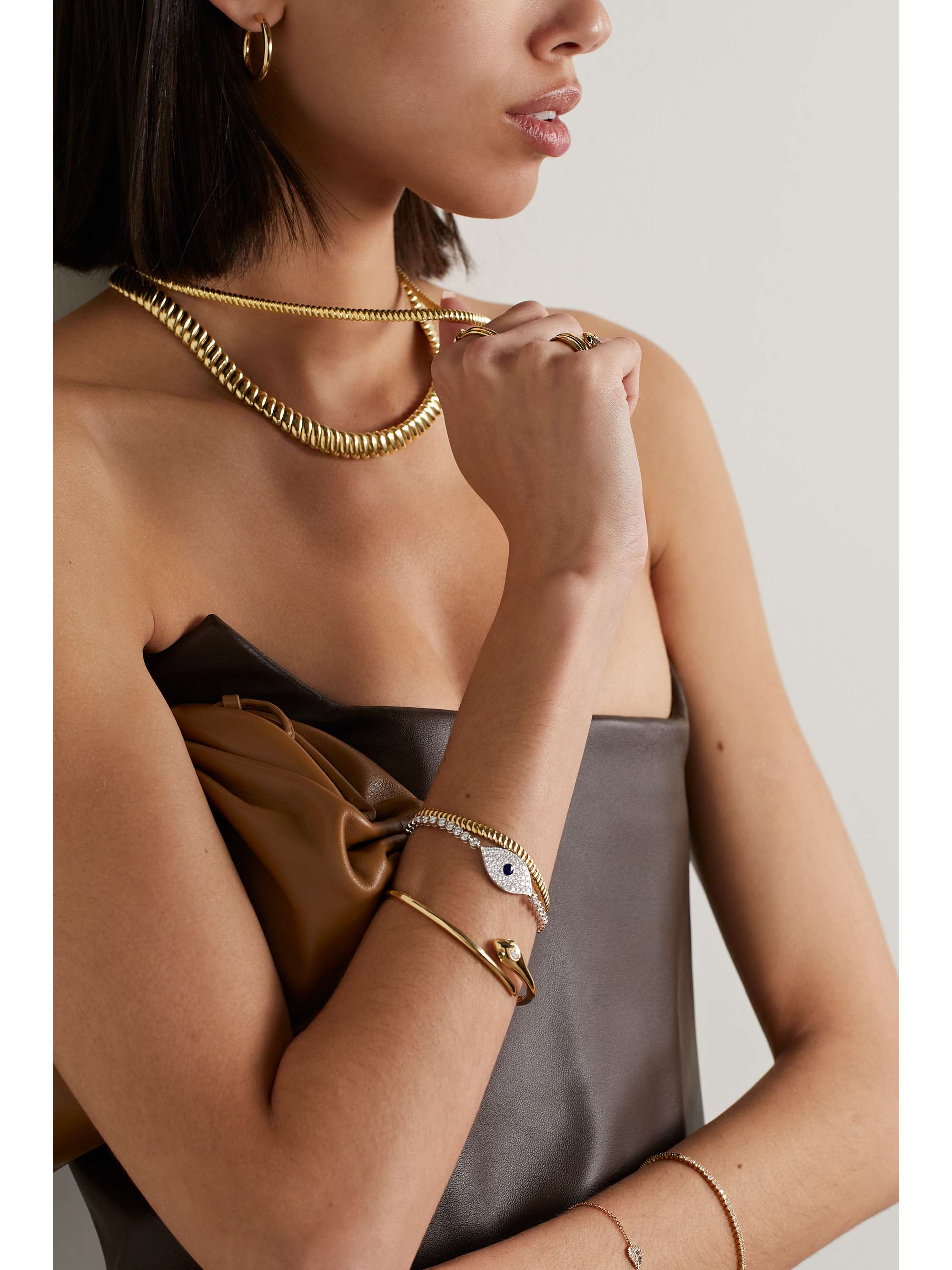 ANITA KO Zoe 18-karat gold choker