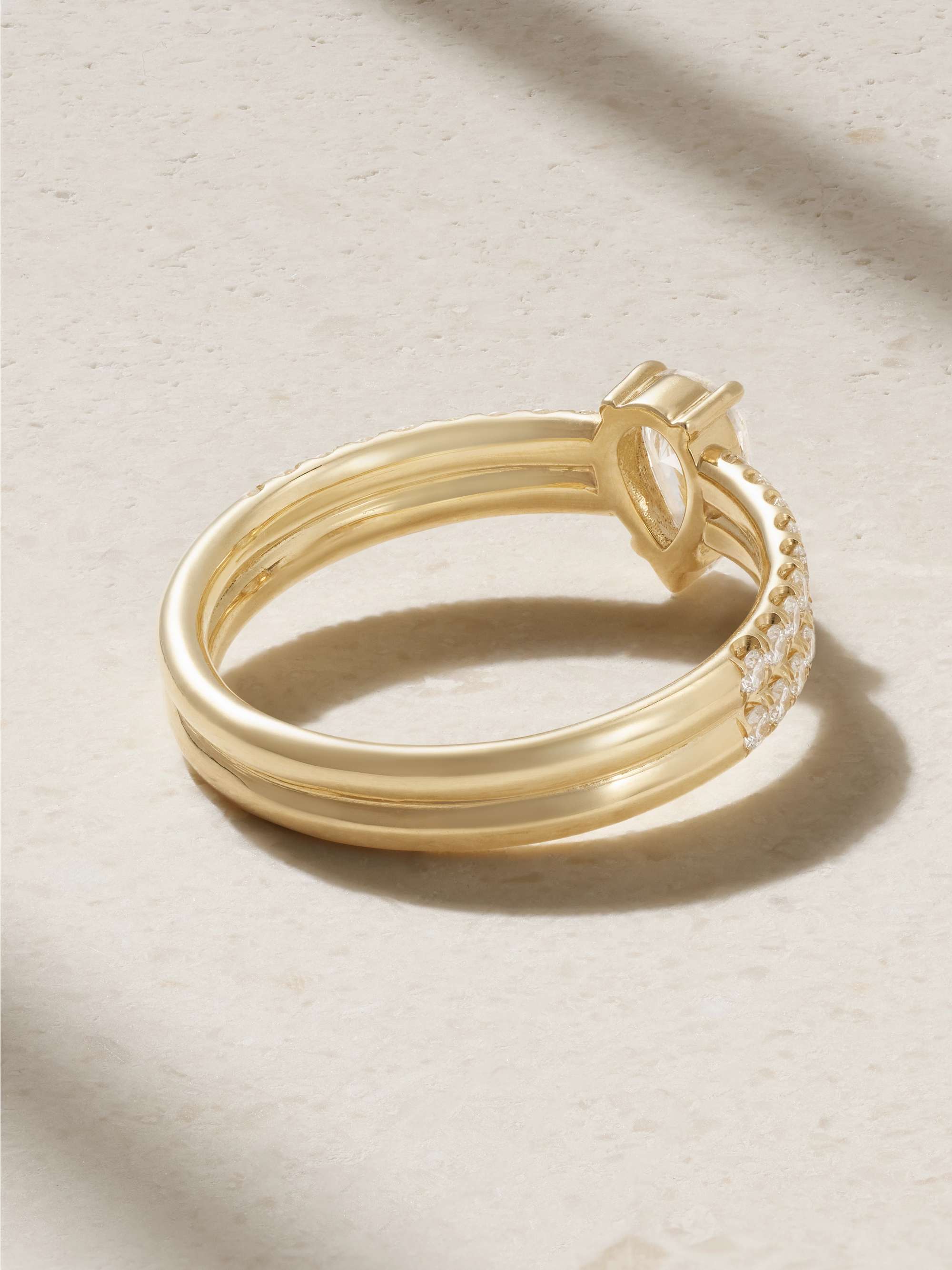 ANITA KO Gia 18-karat gold diamond ring