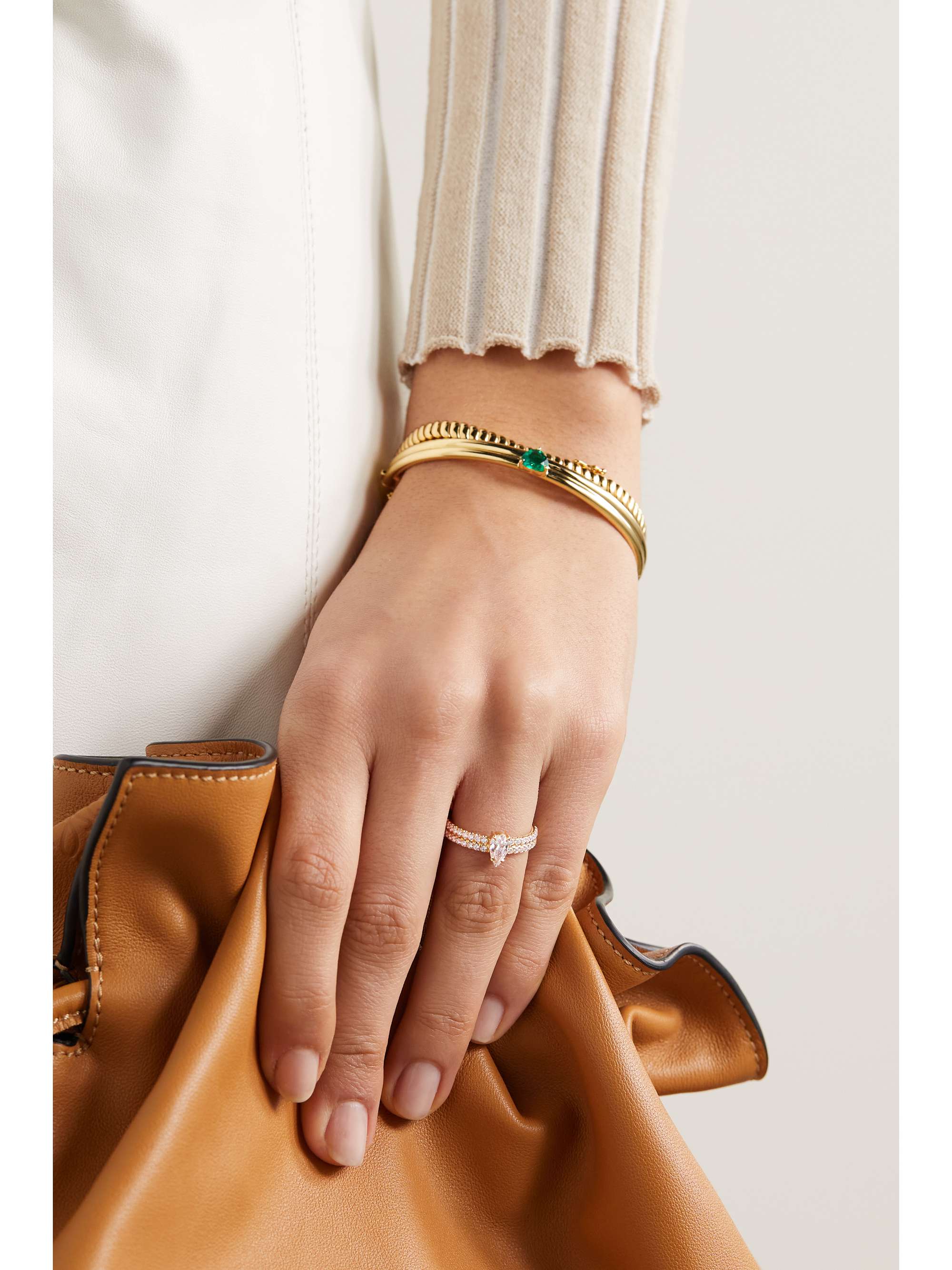 ANITA KO Gia 18-karat gold diamond ring