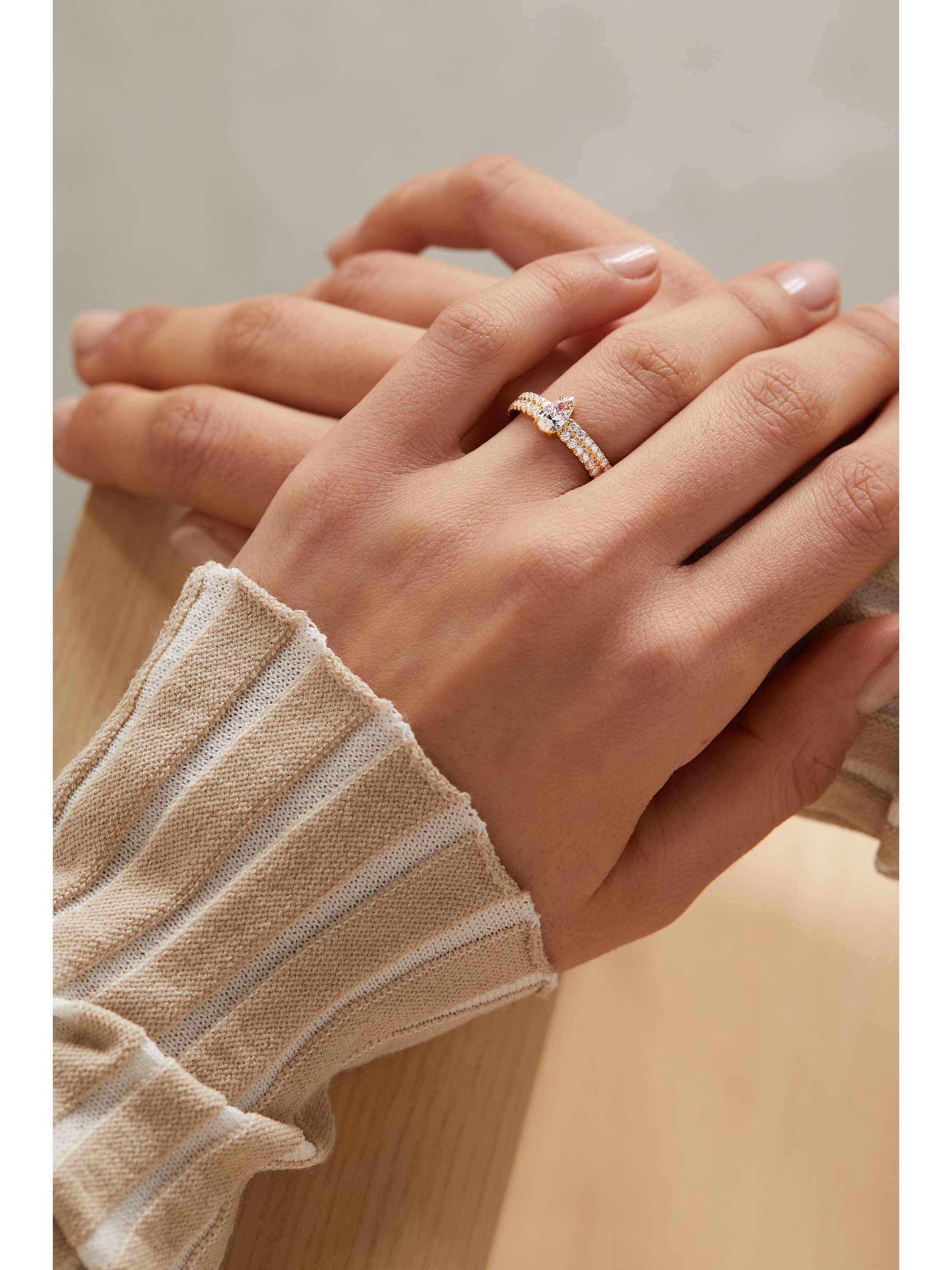 ANITA KO Gia 18-karat gold diamond ring