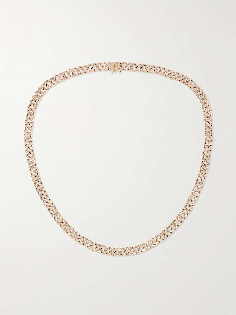 Anita Ko Havana Small 18-karat Gold Diamond Choker