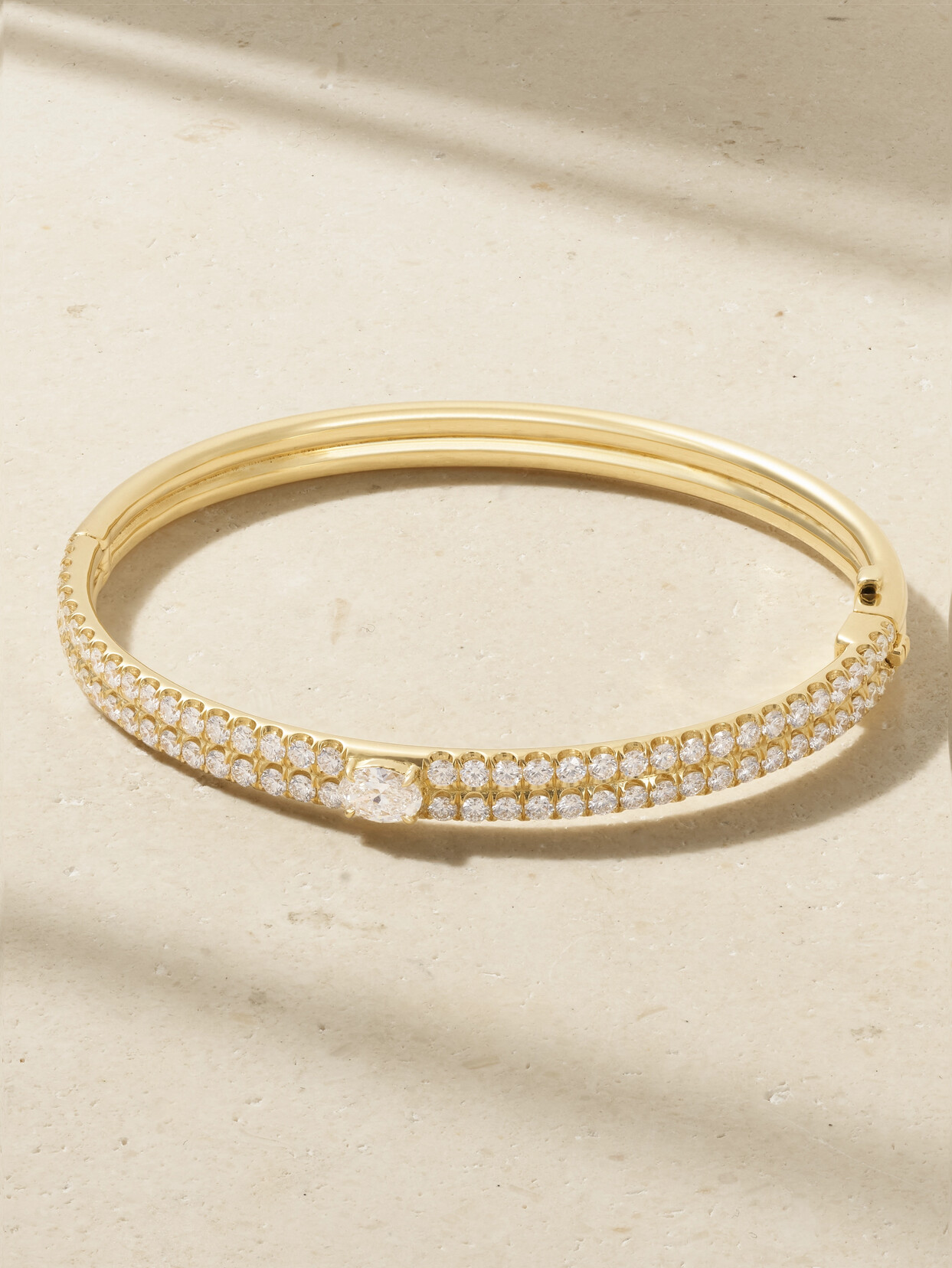 Anita Ko - Gia 18-karat Gold Diamond Bracelet - one size