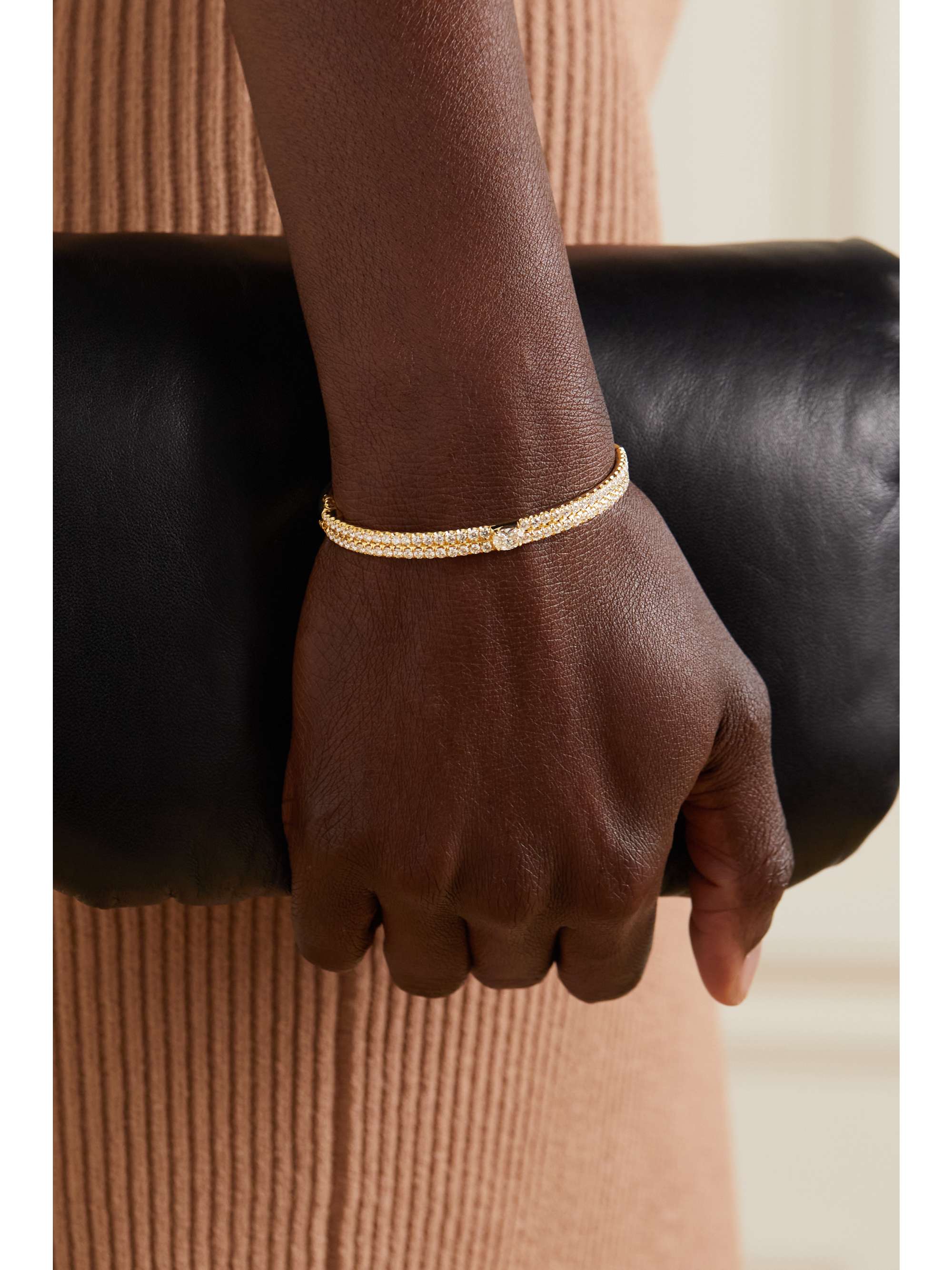 ANITA KO Gia 18-karat gold diamond bracelet